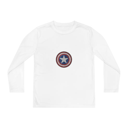 American Shield Youth Long Sleeve Competitor Tee