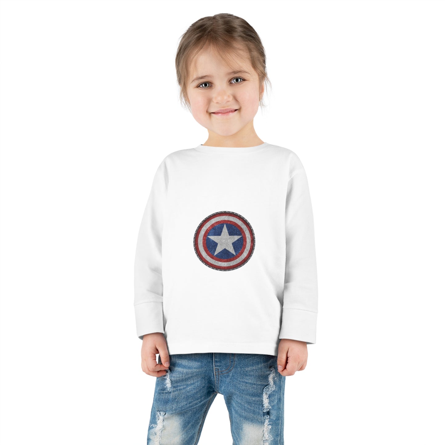 American Shield Toddler Long Sleeve Tee