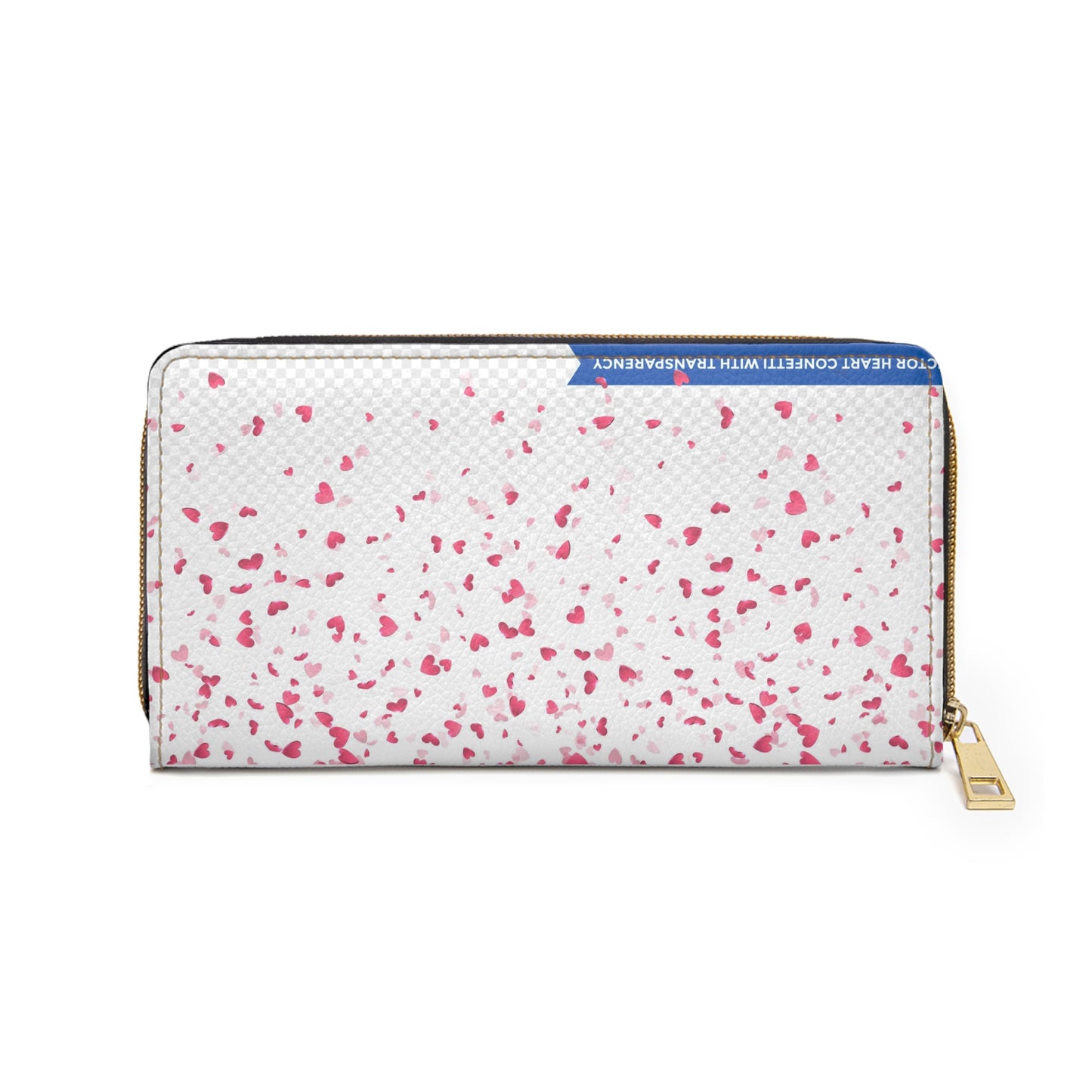 HEARTS OF LOVE  AND LIFE Zipper Wallet