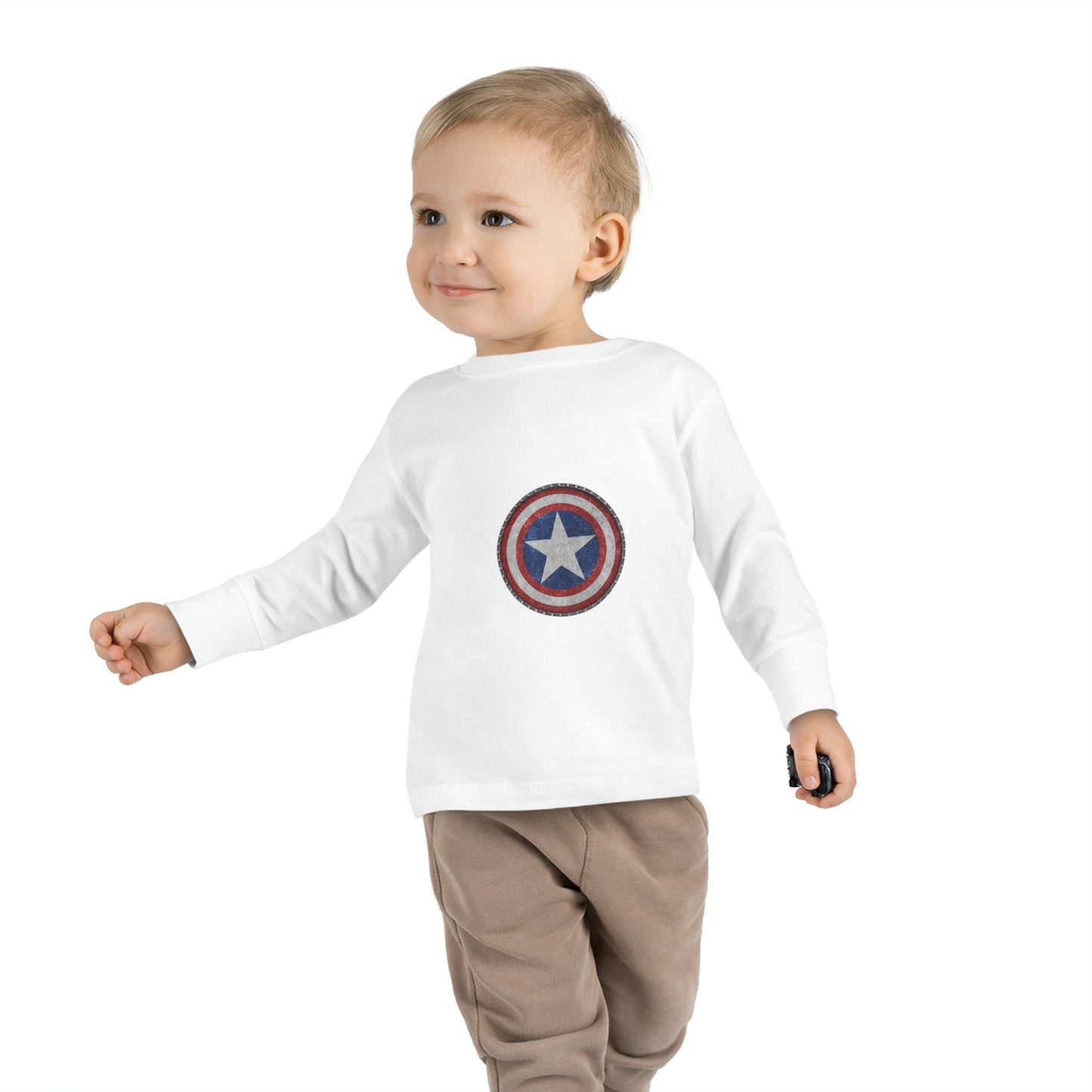 American Shield Toddler Long Sleeve Tee