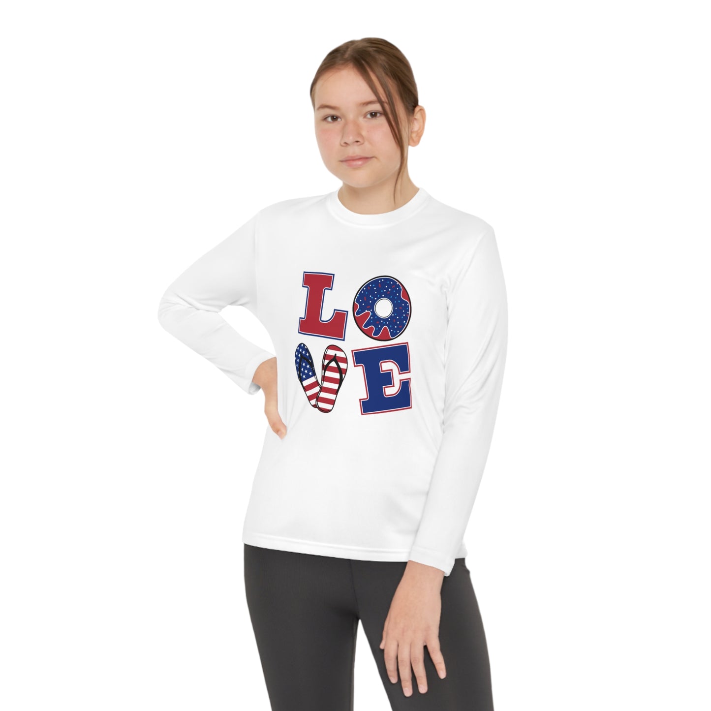 LOVE Youth Long Sleeve Competitor Tee