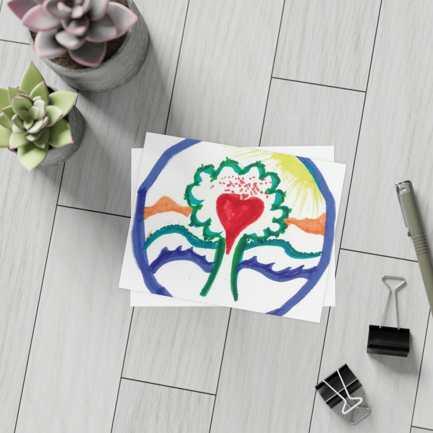 SUNSHINE TREE CHILDREN'S THANK YOU CARD