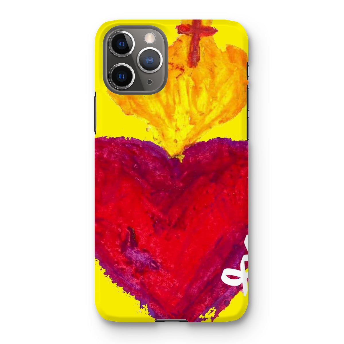 SACRED HEART ETERNAL LOVE SNAP PHONE CASE