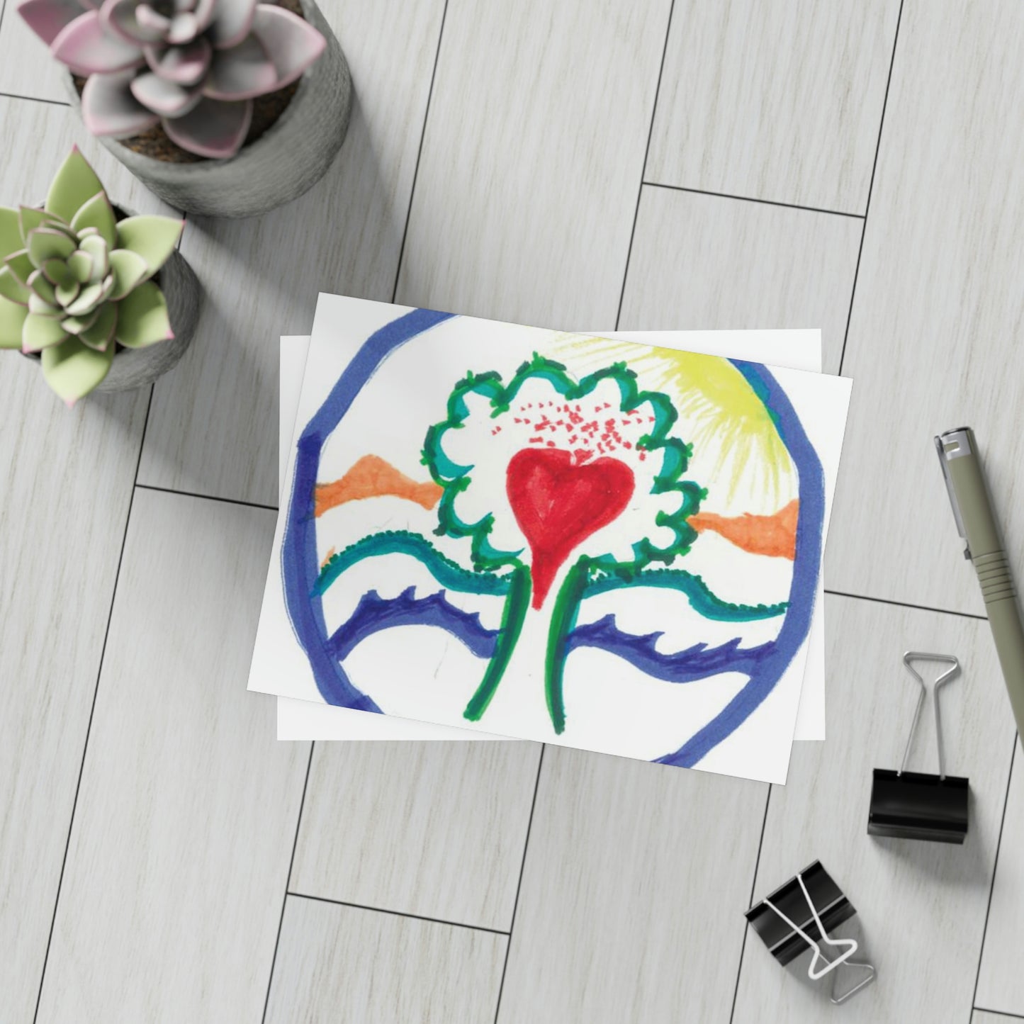 SUNSHINE TREE CHILDREN'S THANK YOU CARD