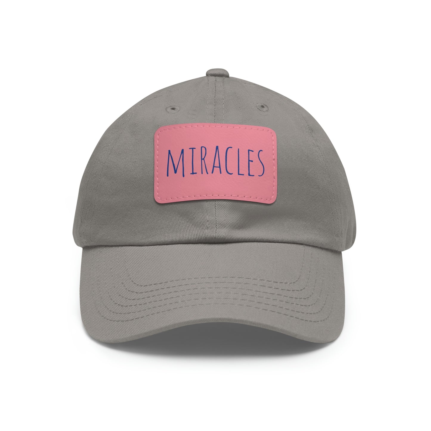 MIRACLES HAT WITH LEATHER PATCH