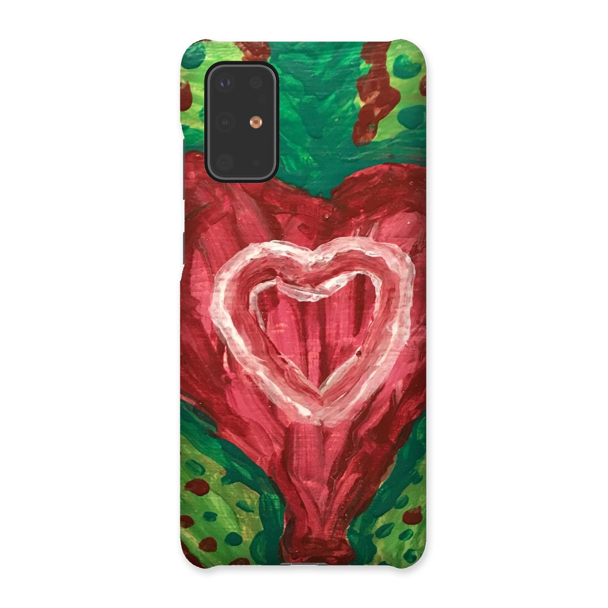 SACRED HEART OF THE SEED OF LIFE SNAP PHONE CASE