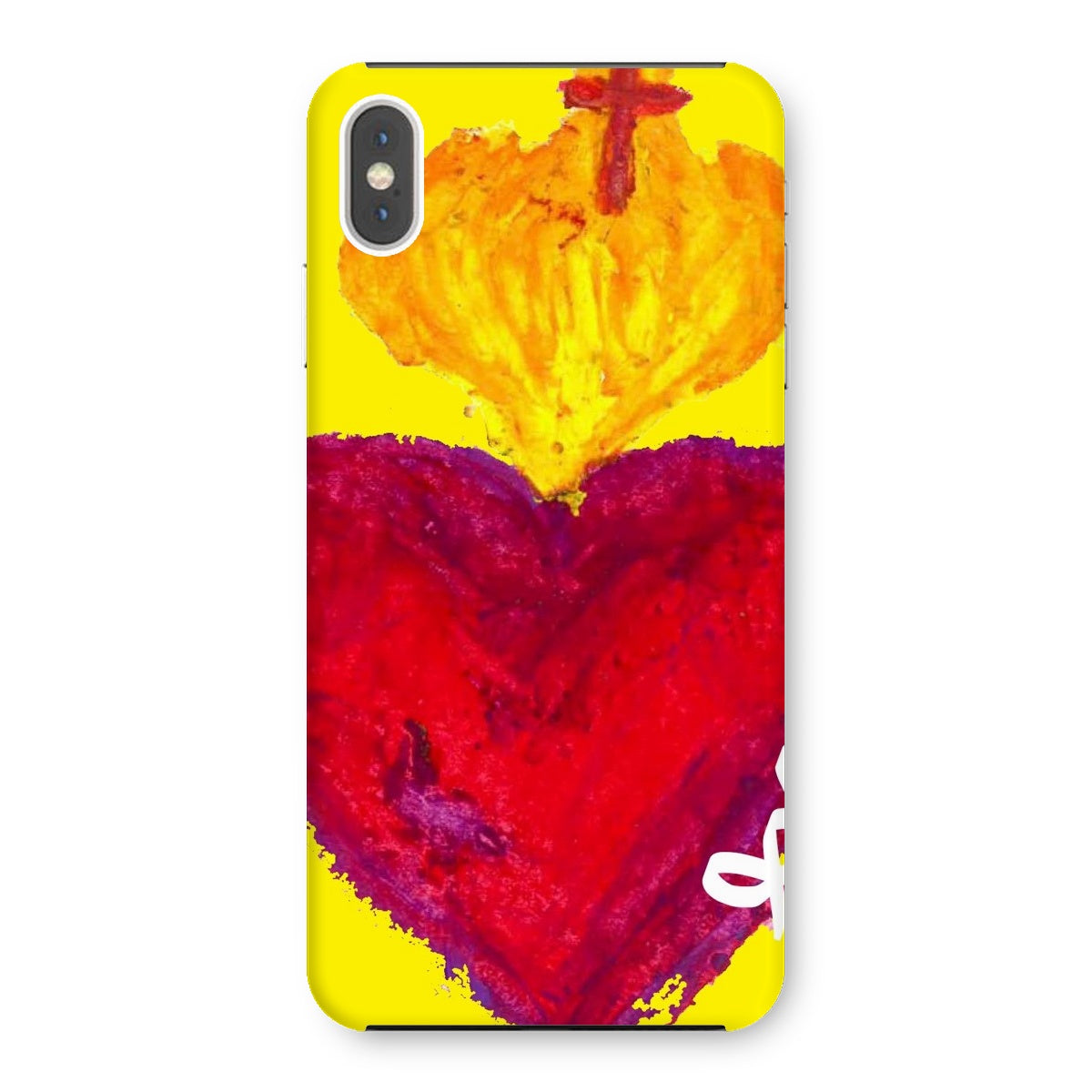 SACRED HEART ETERNAL LOVE SNAP PHONE CASE