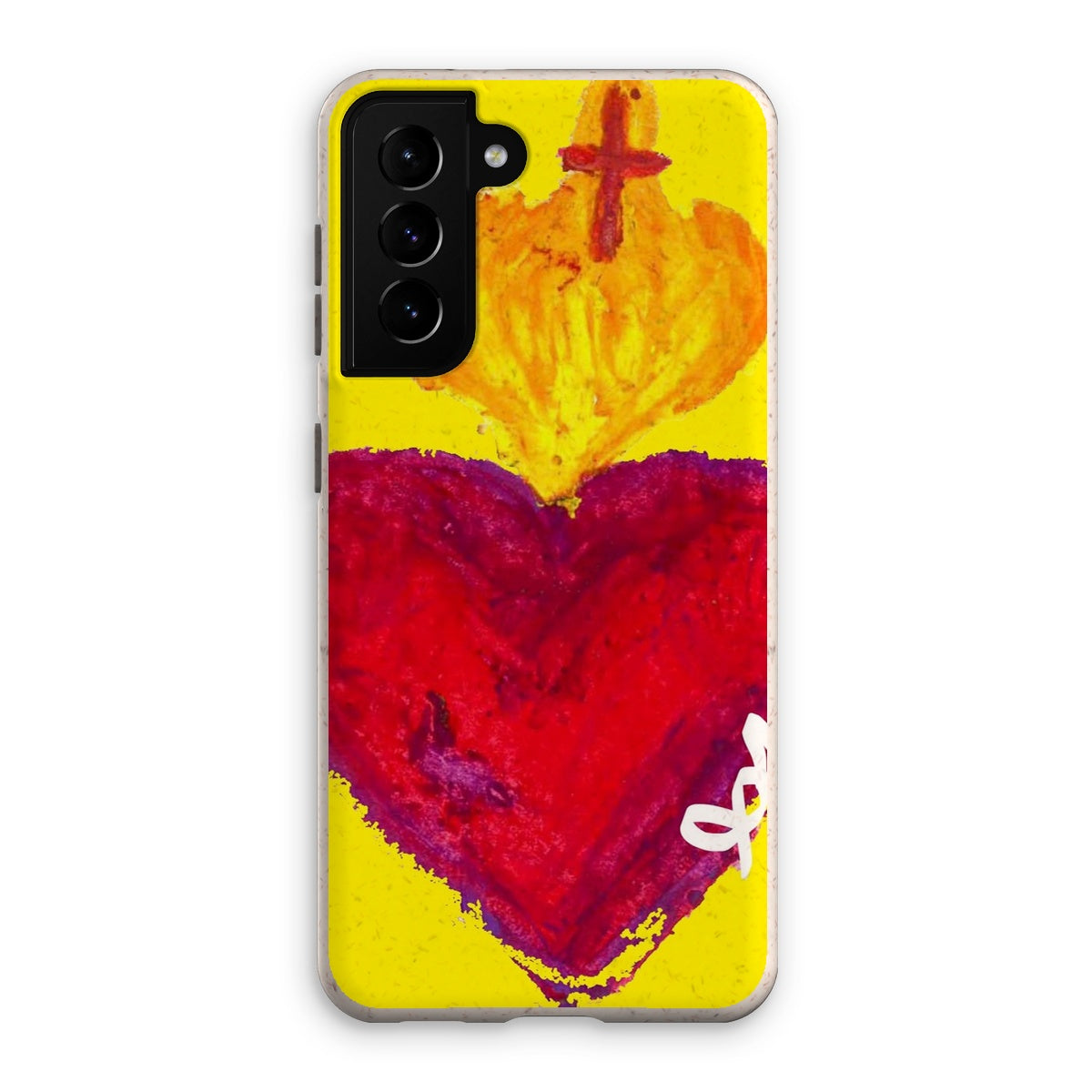 SACRED HEART ETERNAL LOVE ECO PHONE CASE