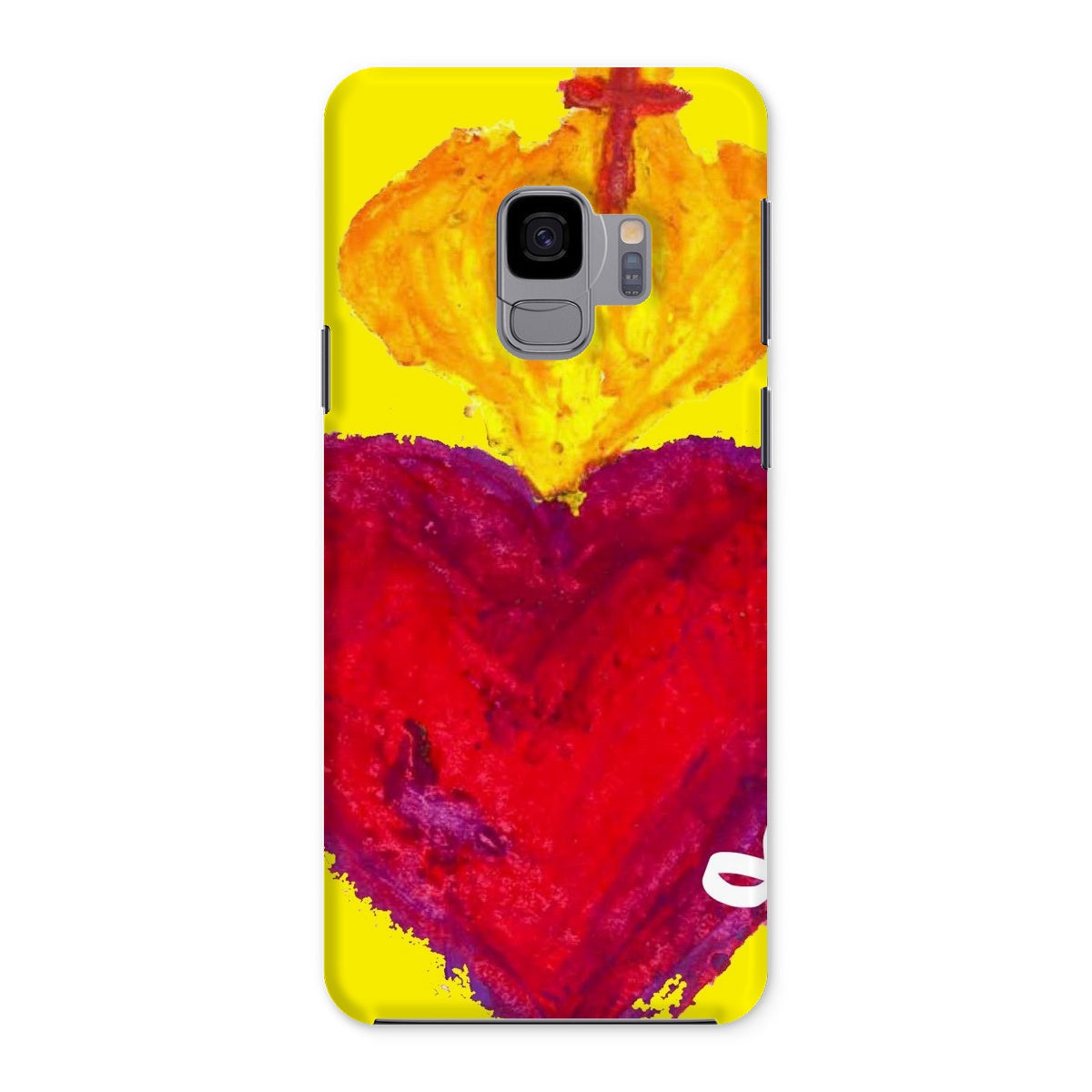 SACRED HEART ETERNAL LOVE SNAP PHONE CASE