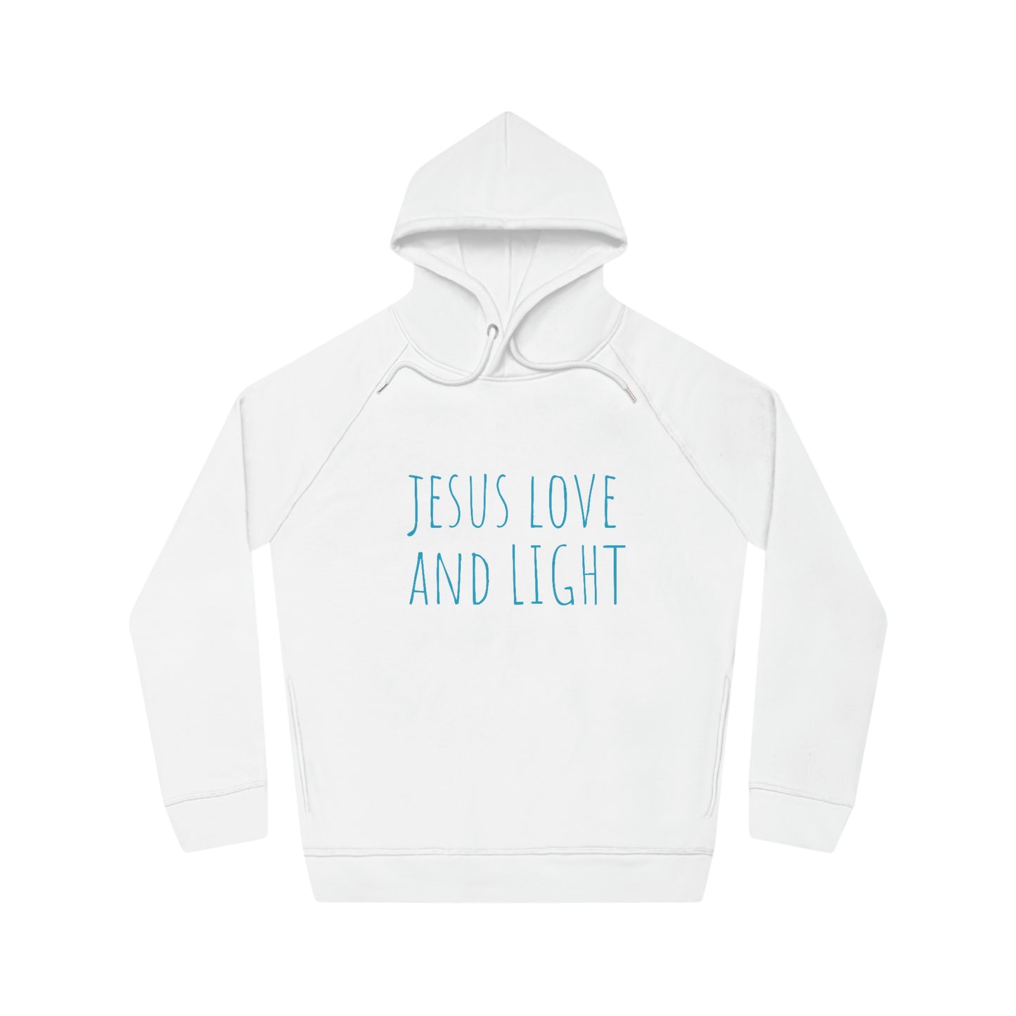 JESUS LOVE LIGHT UNISEX SIDER HOODIE