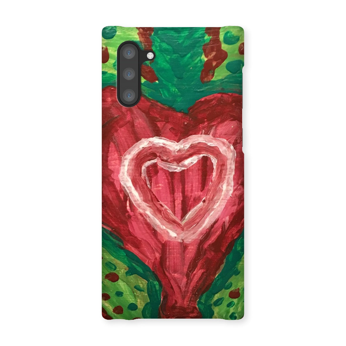 SACRED HEART OF THE SEED OF LIFE SNAP PHONE CASE