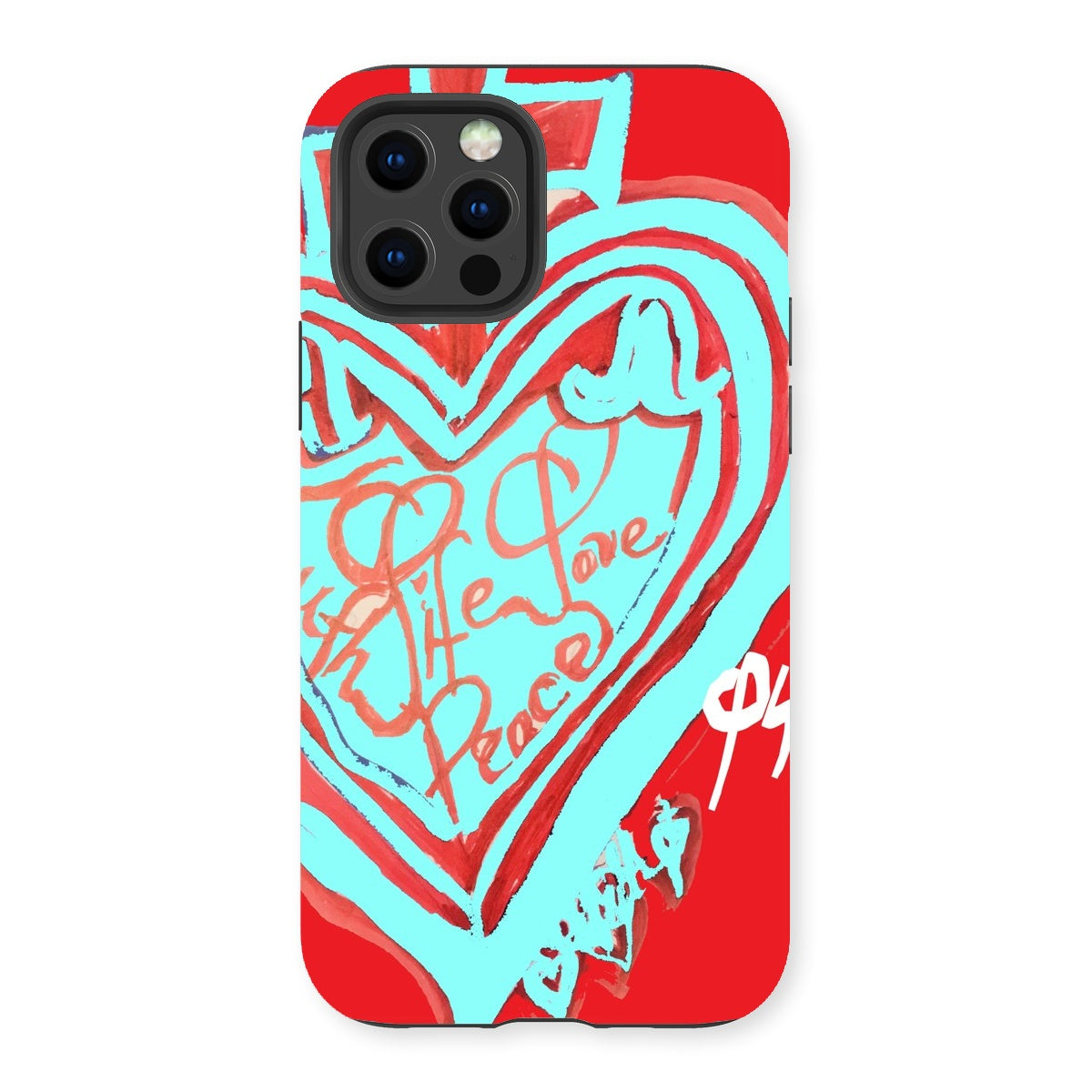 SACRED HEART OF HAPPINESS TOUGH PHONE CASE