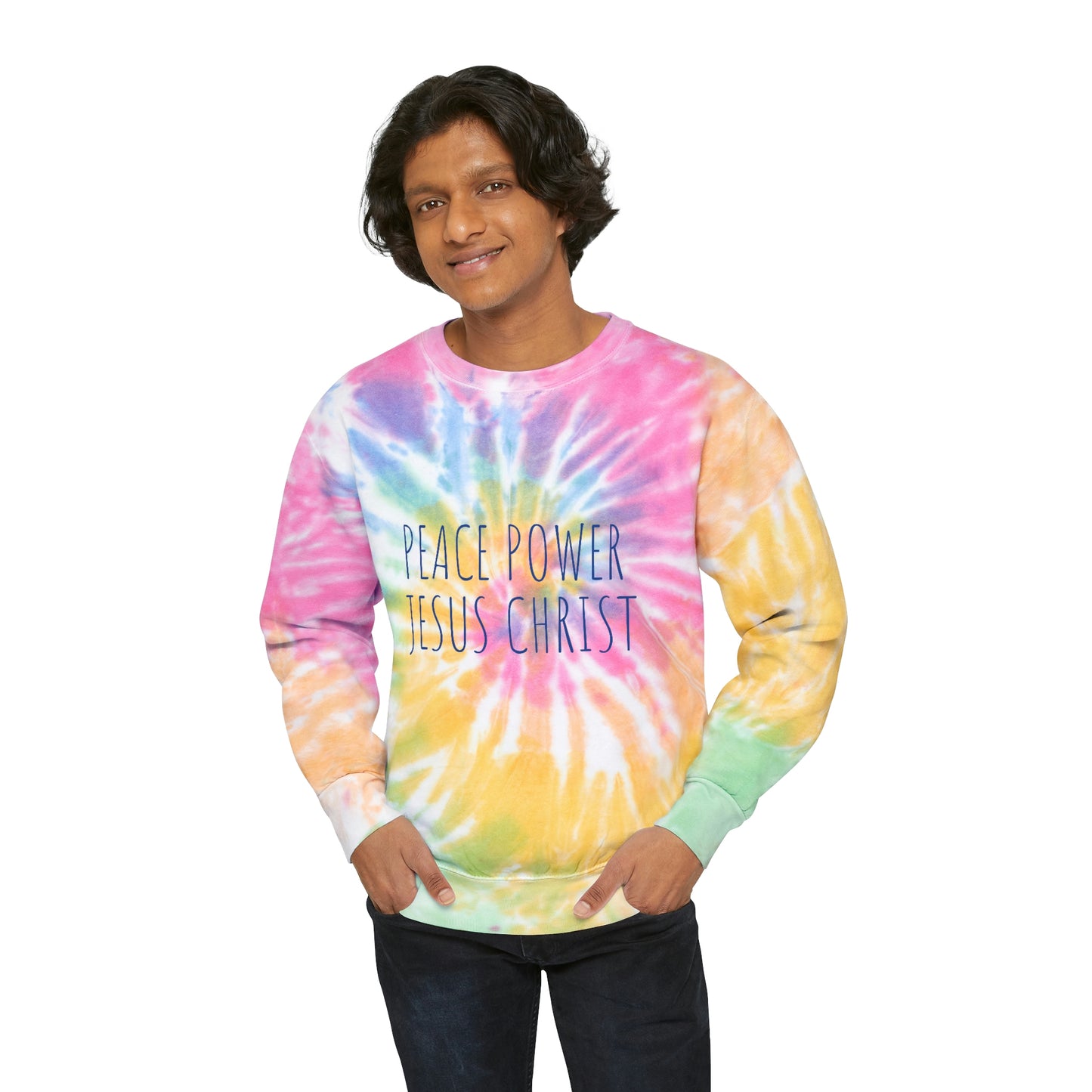 PEACE POWER JESUS CHRIST SWEATSHIRT FOR MEN AND WOMEN