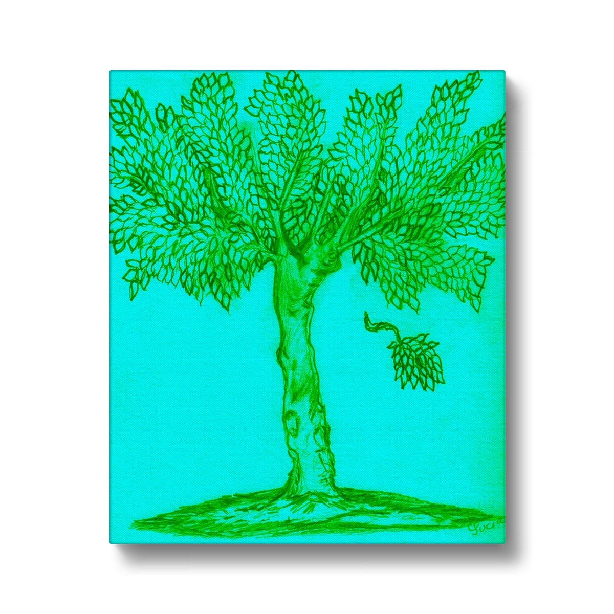 TREE OF LIFE LIGHT OF GOD'S VICTORY CANVAS