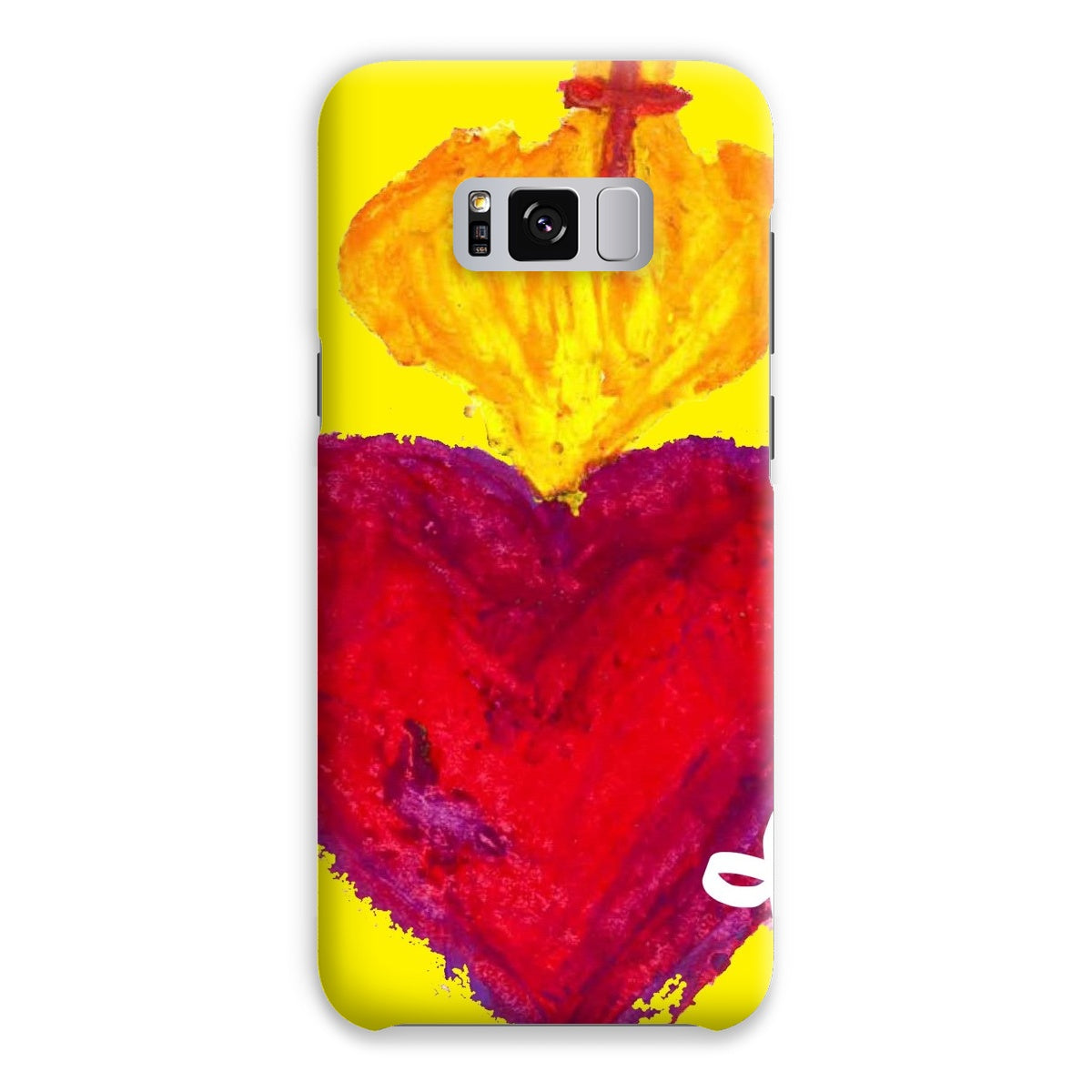 SACRED HEART ETERNAL LOVE SNAP PHONE CASE