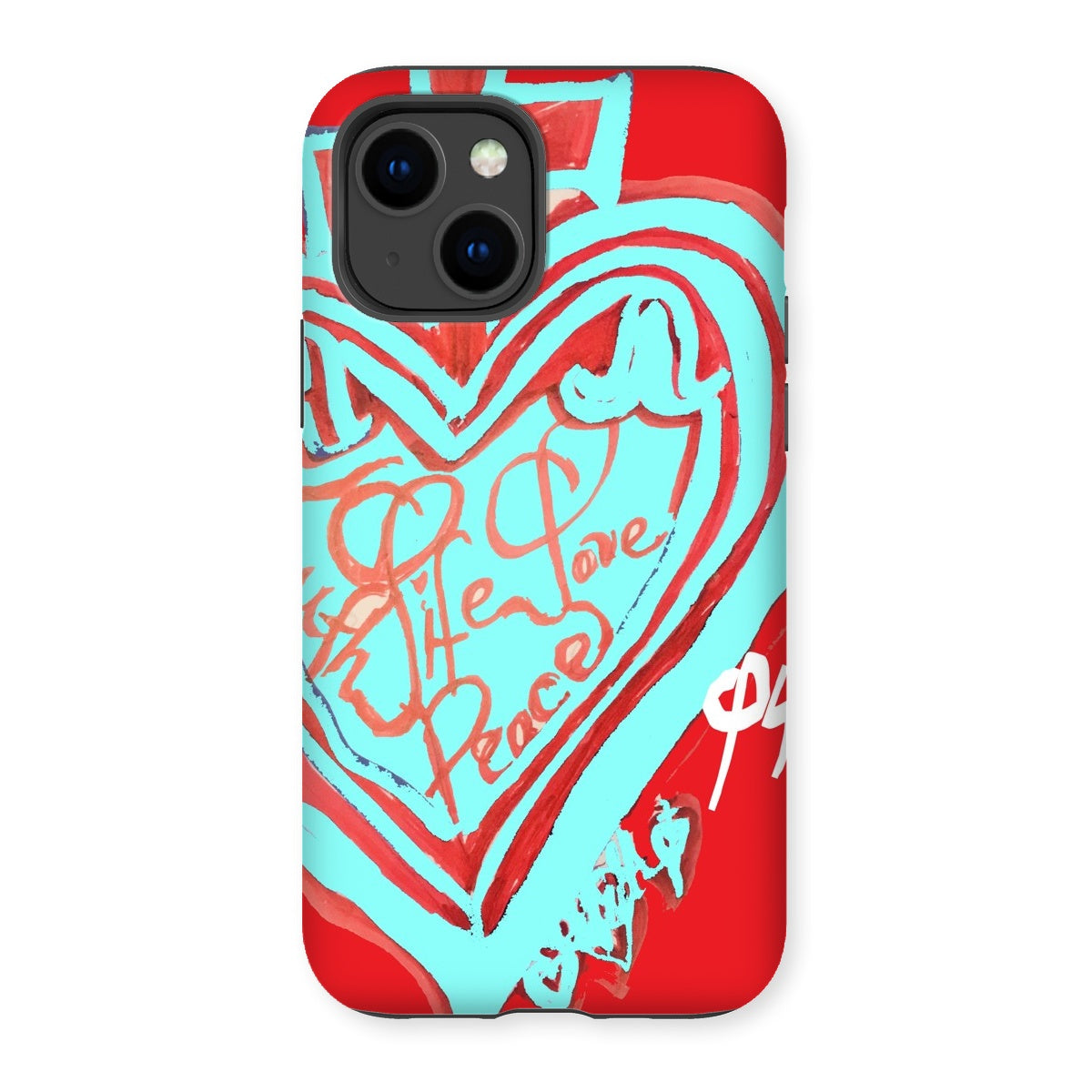 SACRED HEART OF HAPPINESS TOUGH PHONE CASE