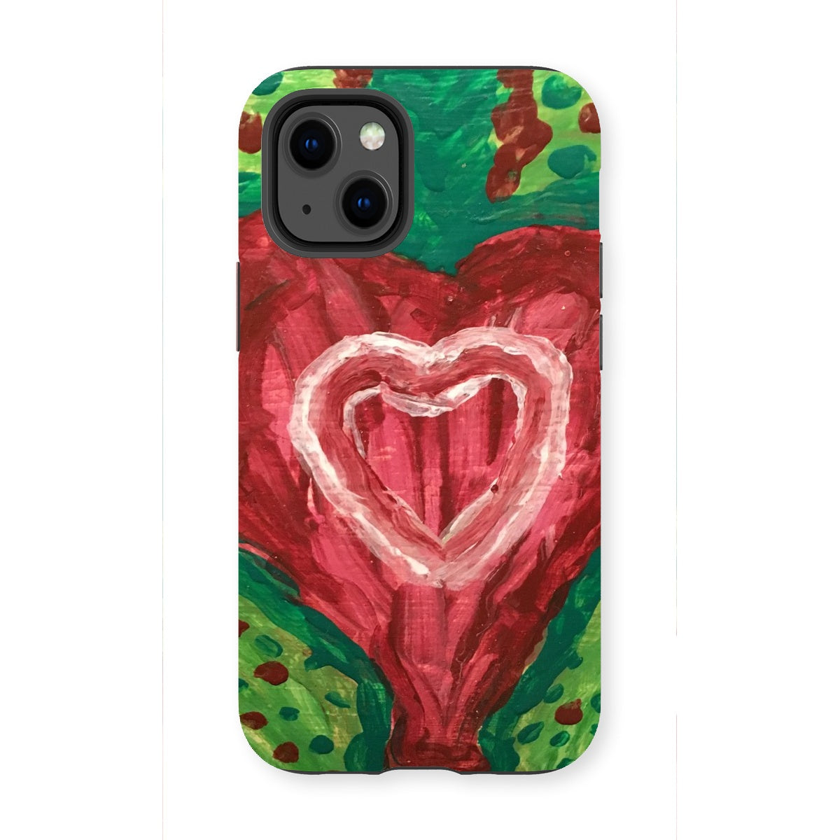 SACRED HEART OF THE SEED OF LIFE TOUGH PHONE CASE