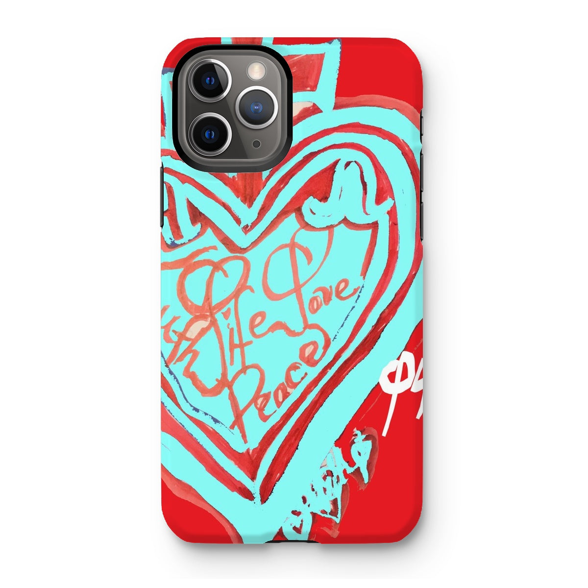 SACRED HEART OF HAPPINESS TOUGH PHONE CASE