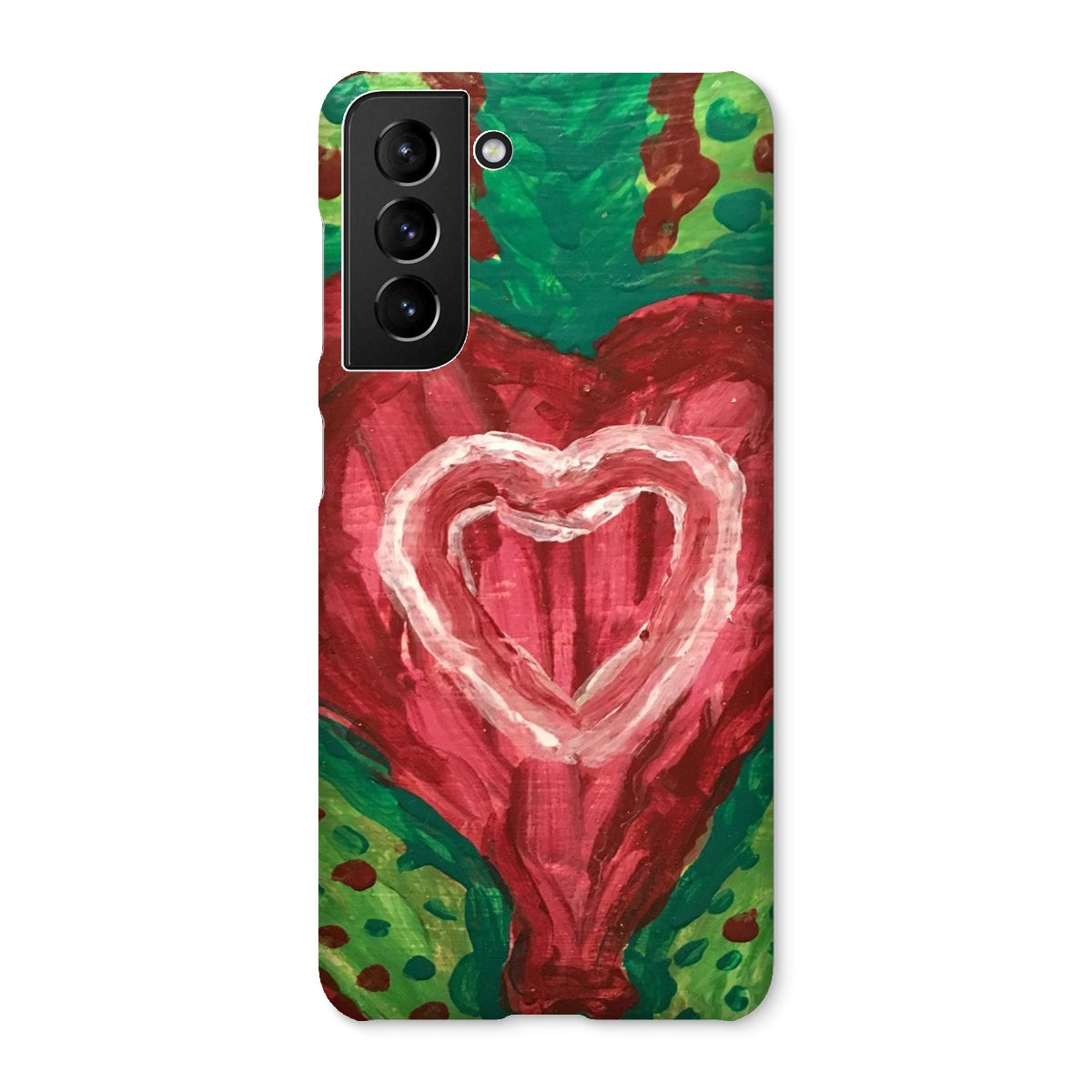 SACRED HEART OF THE SEED OF LIFE SNAP PHONE CASE