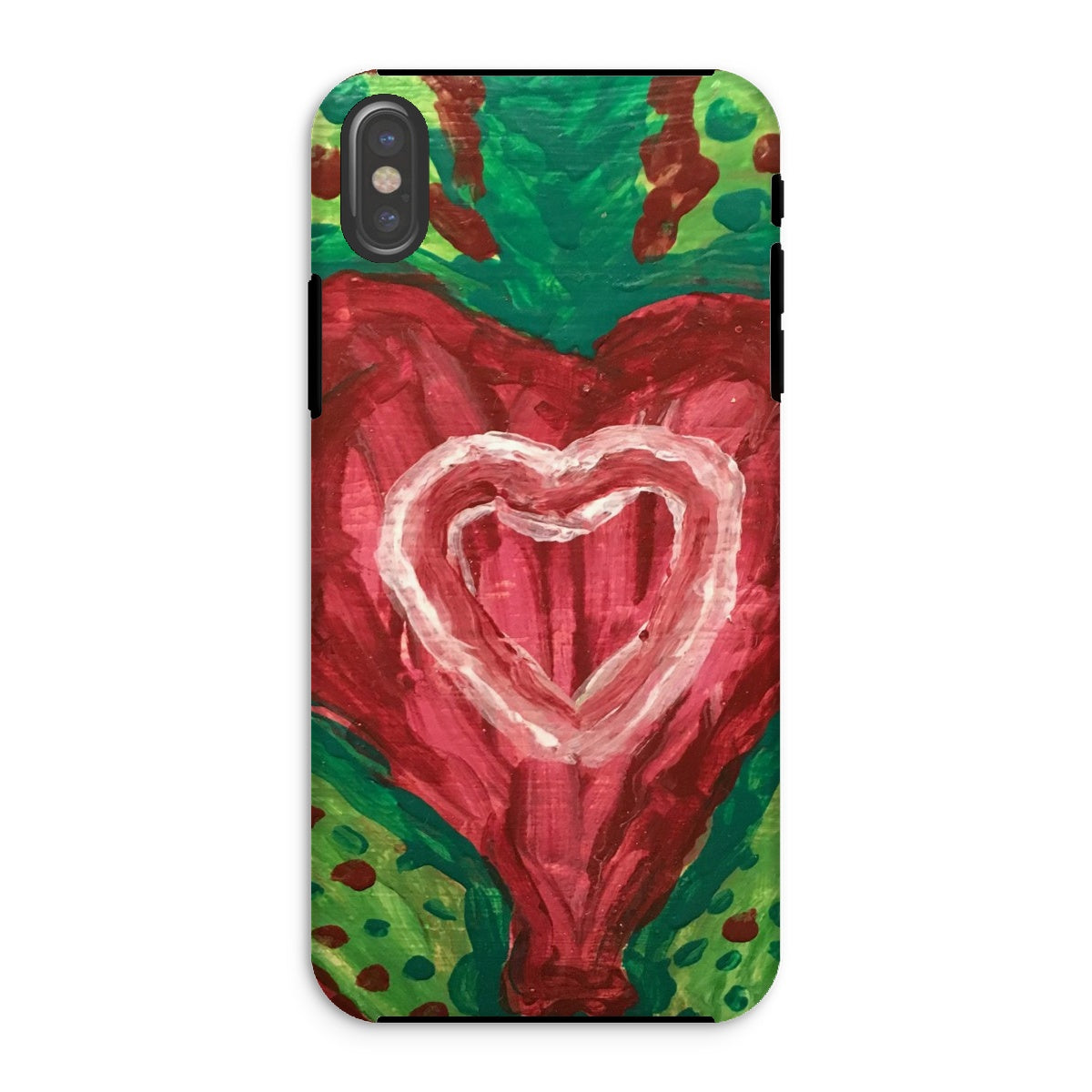 SACRED HEART OF THE SEED OF LIFE TOUGH PHONE CASE