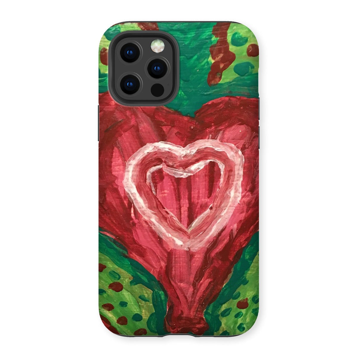 SACRED HEART OF THE SEED OF LIFE TOUGH PHONE CASE