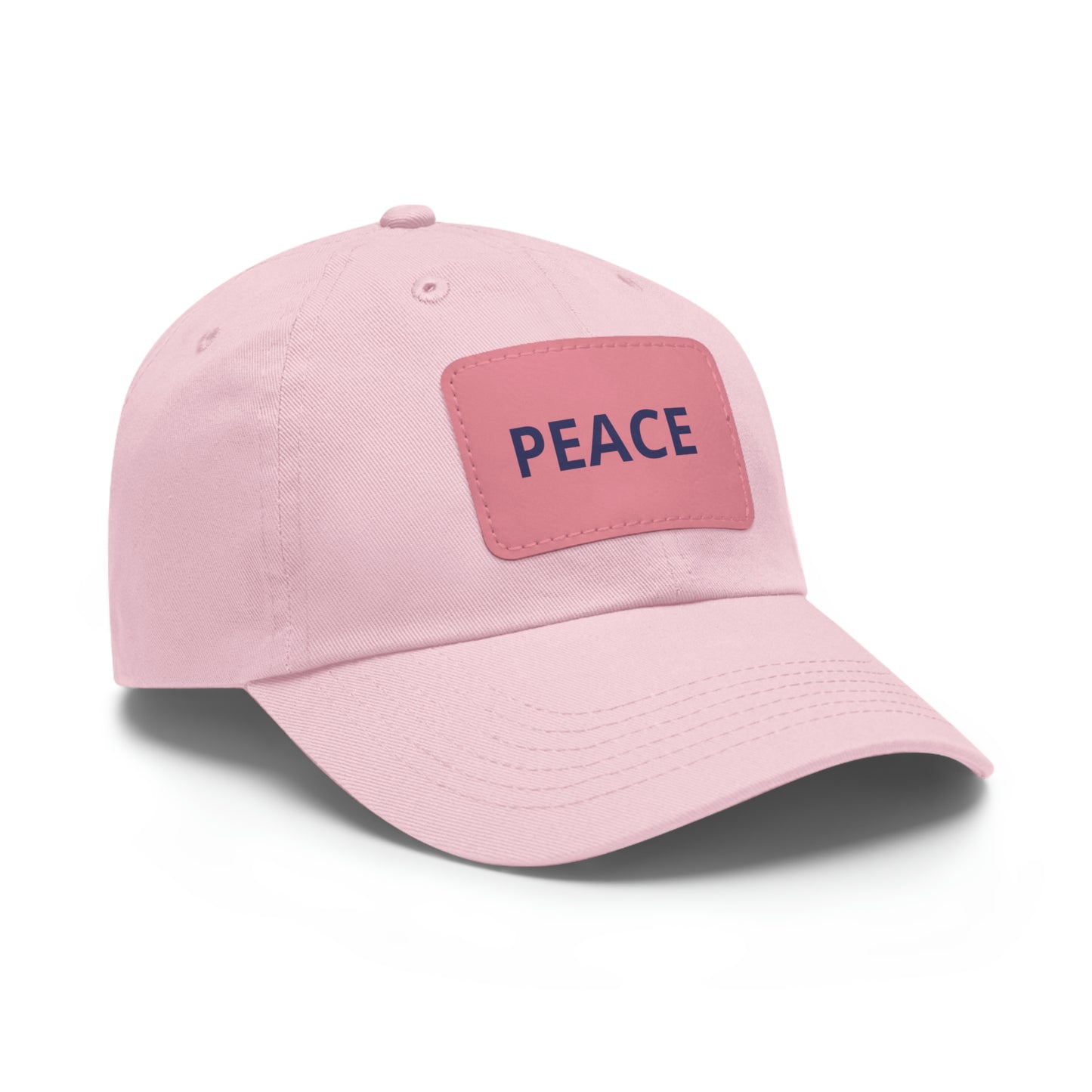 PEACE HAT WITH LEATHER PATCH