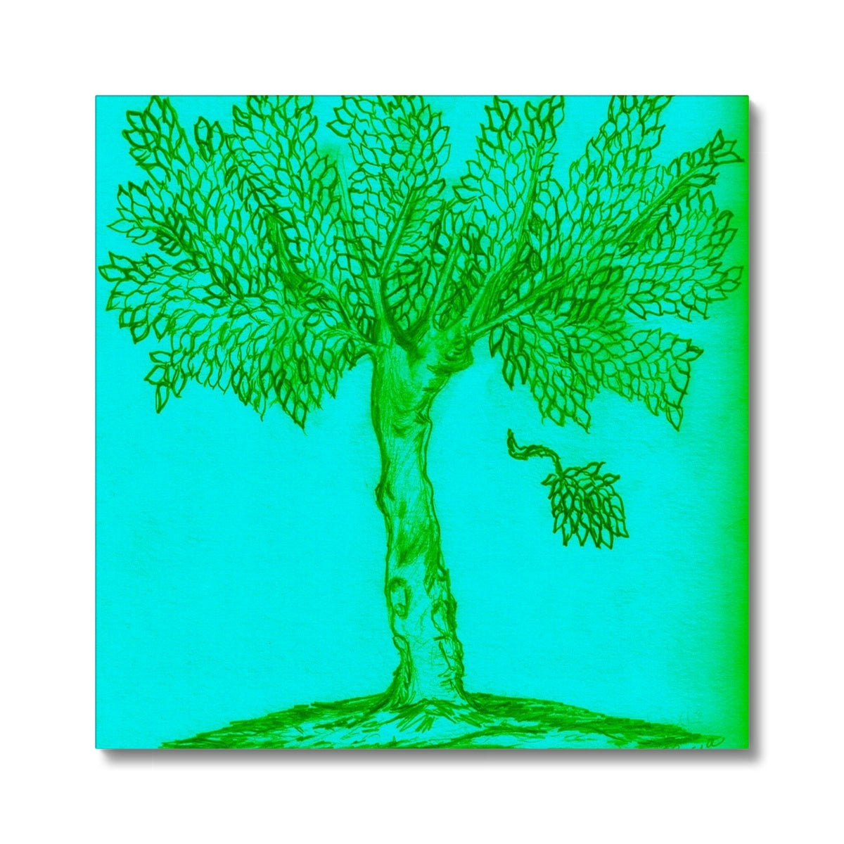 TREE OF LIFE LIGHT OF GOD'S VICTORY CANVAS