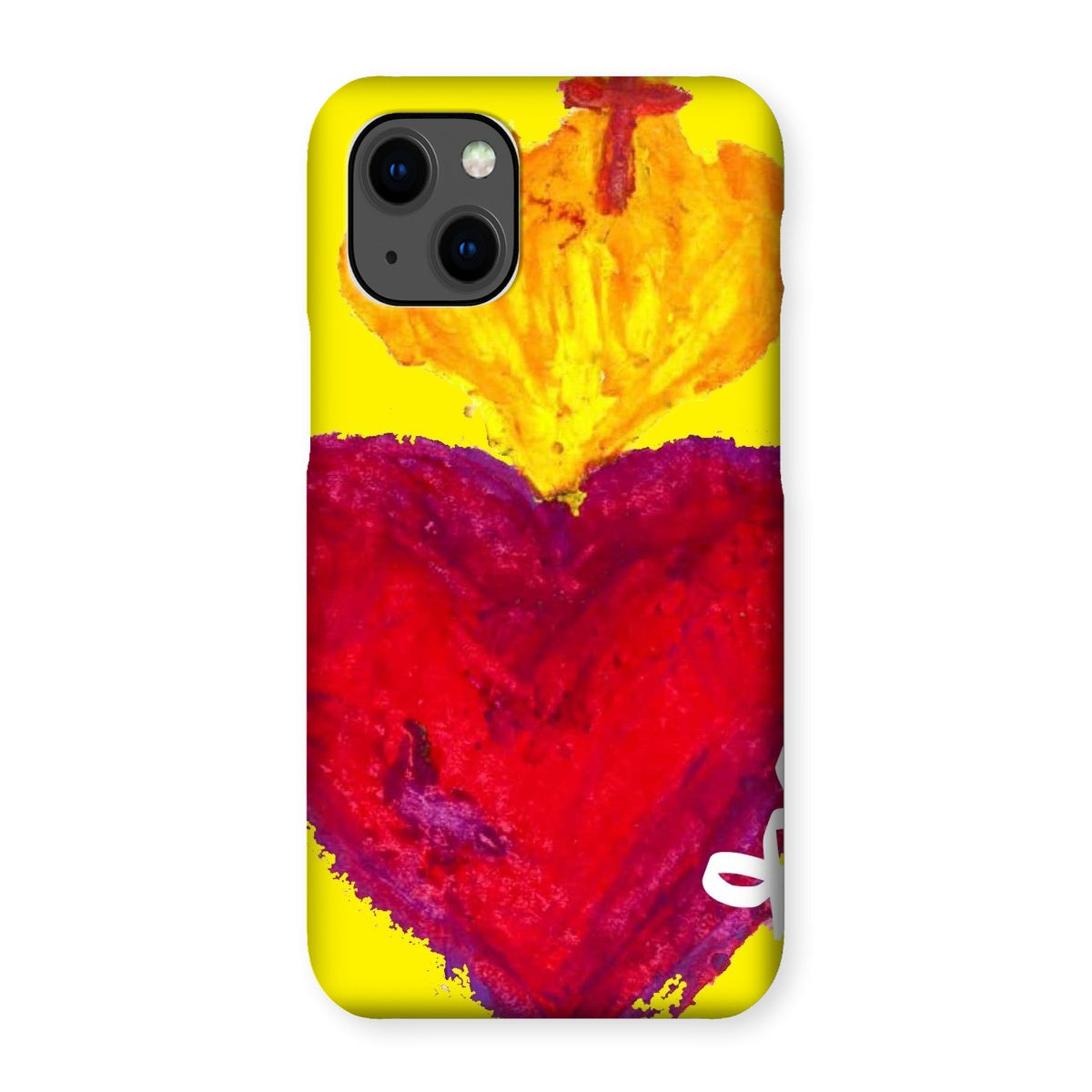 SACRED HEART ETERNAL LOVE SNAP PHONE CASE