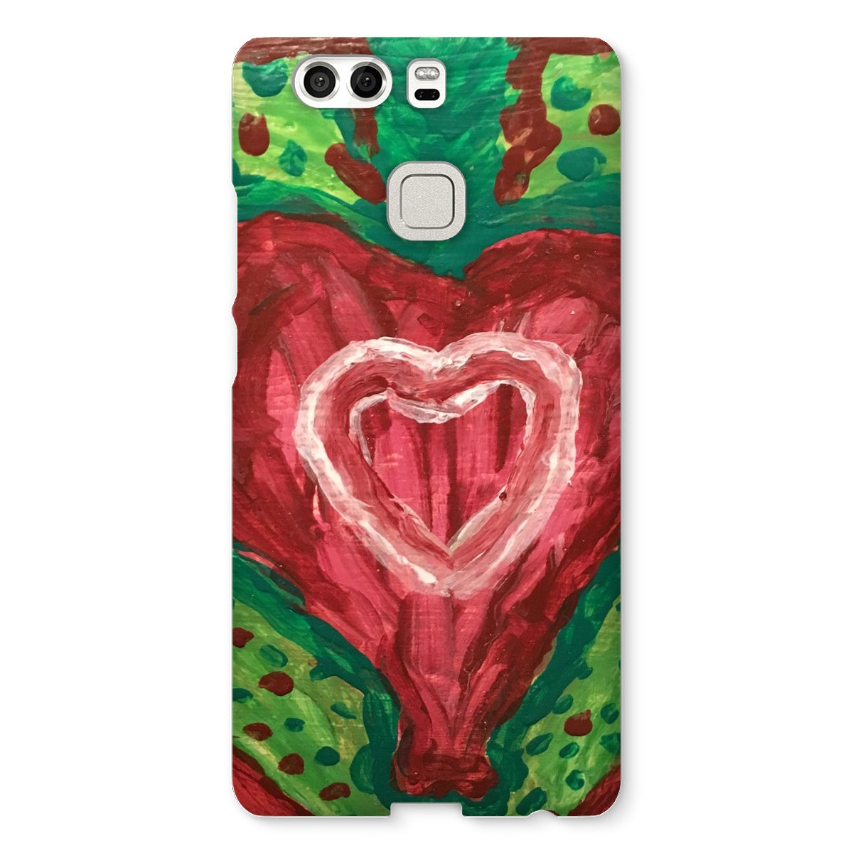 SACRED HEART OF THE SEED OF LIFE SNAP PHONE CASE