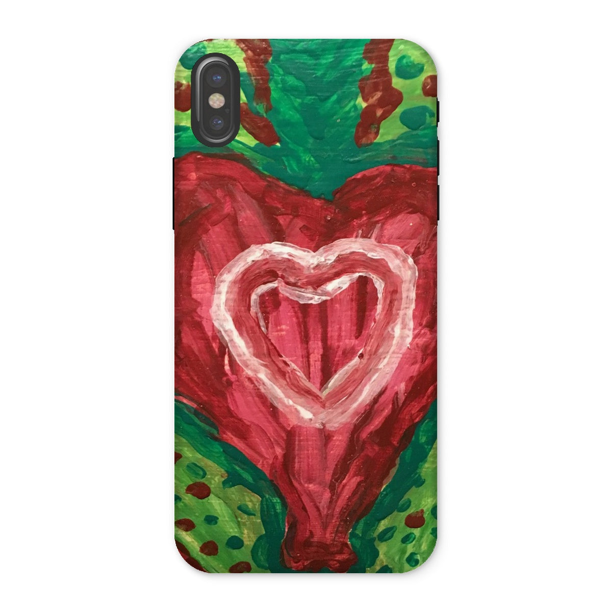 SACRED HEART OF THE SEED OF LIFE TOUGH PHONE CASE