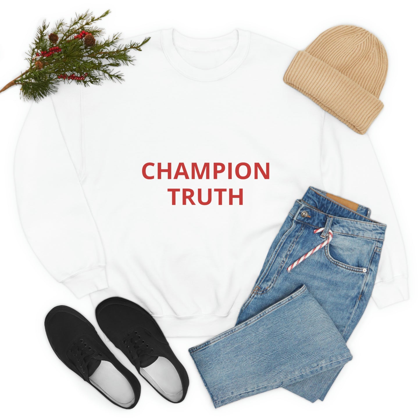 Unisex Heavy Blend™ Crewneck Sweatshirt CHAMPION OF TRUTH