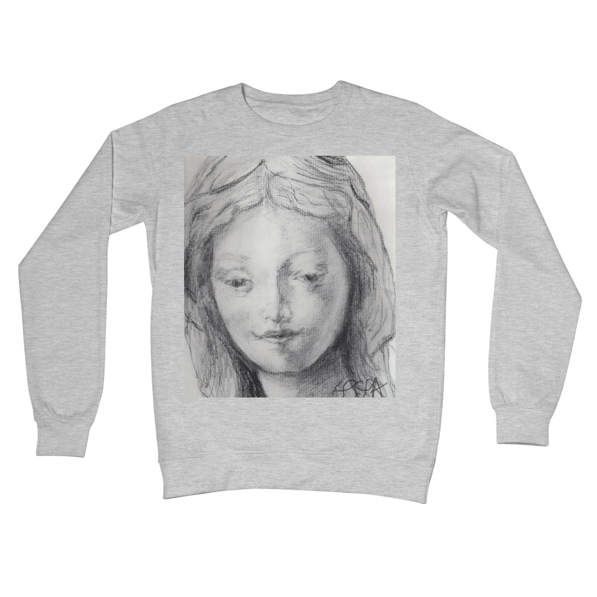 WOMAN OF GOD'S WISDOM KNOWN Crew Neck Sweatshirt