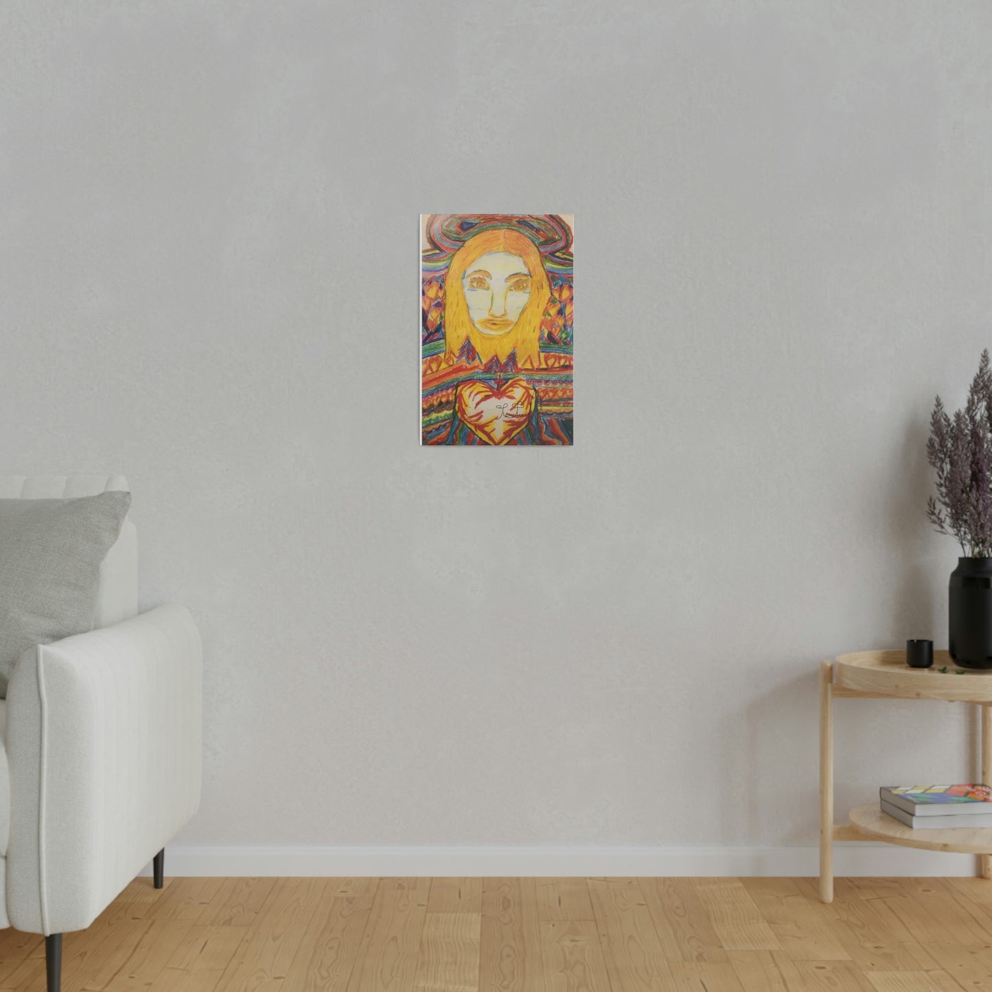 MICHAEL ARCH ANGEL MIRACLE CANVAS (Matte Canvas, Stretched, 0.75")