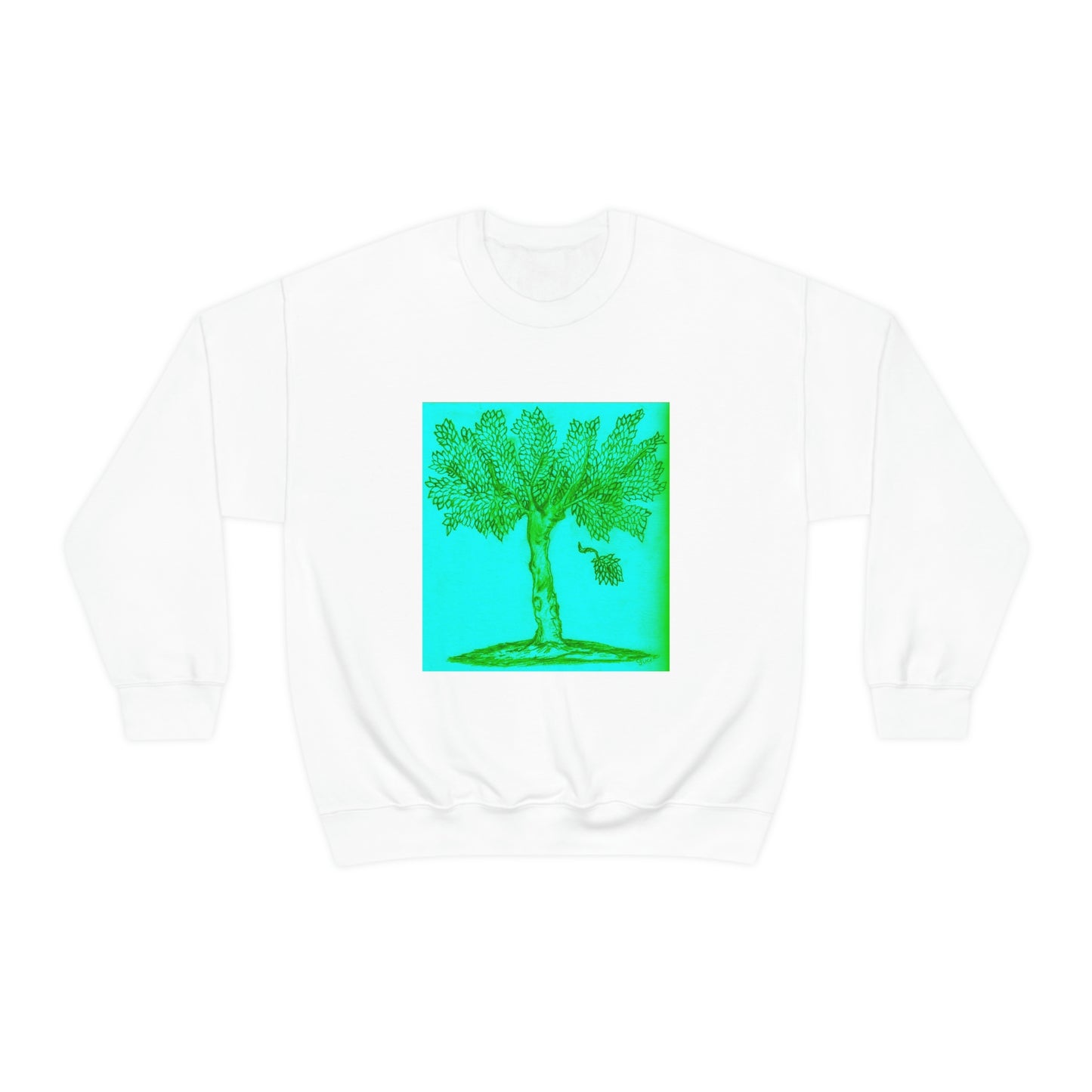 Unisex Heavy Blend™ Crewneck Sweatshirt TREE OF LIFE  OF VICTORY