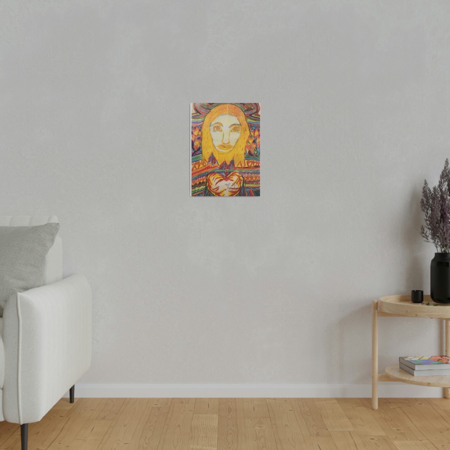 MICHAEL ARCH ANGEL MIRACLE CANVAS (Matte Canvas, Stretched, 0.75")