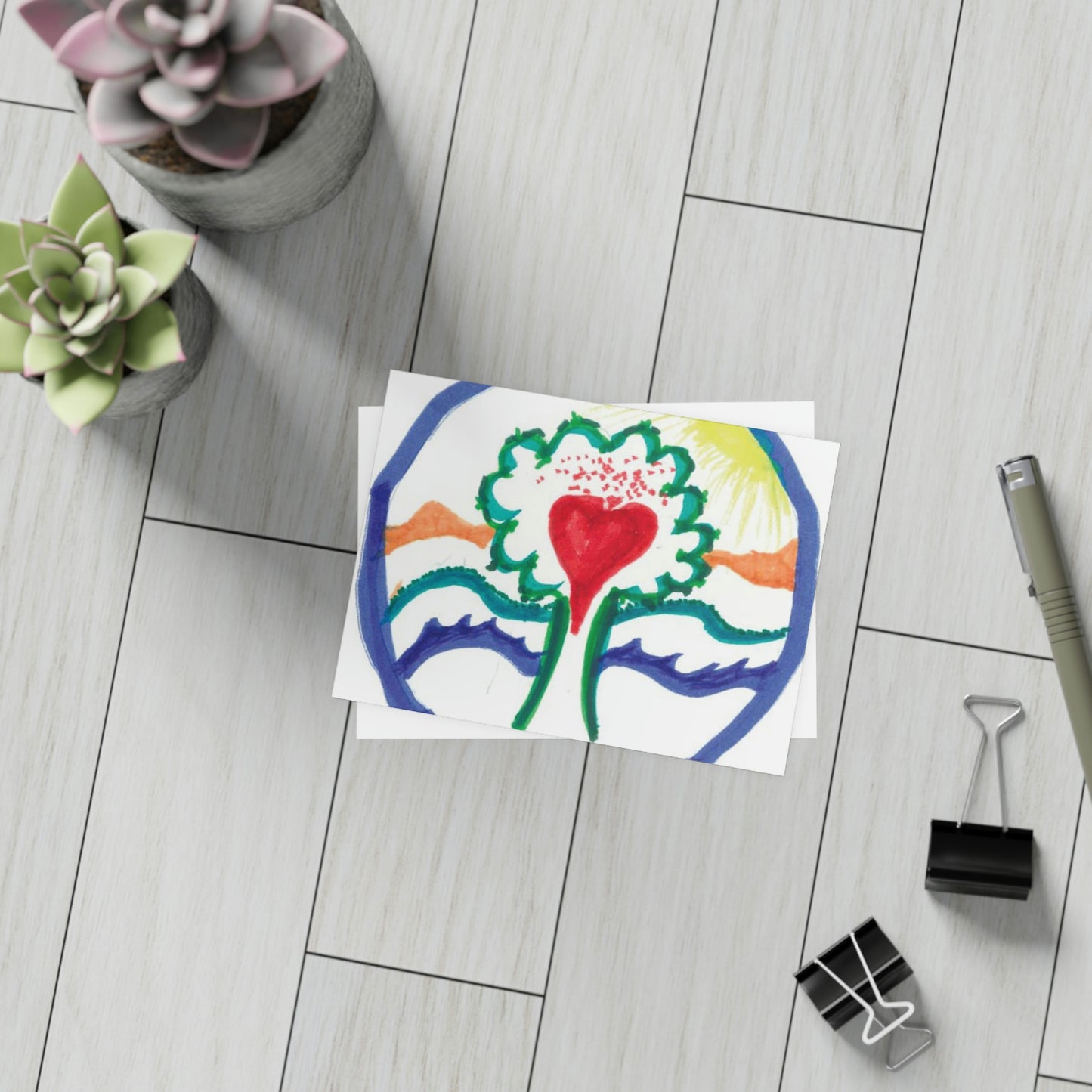 SUNSHINE TREE CHILDREN'S THANK YOU CARD