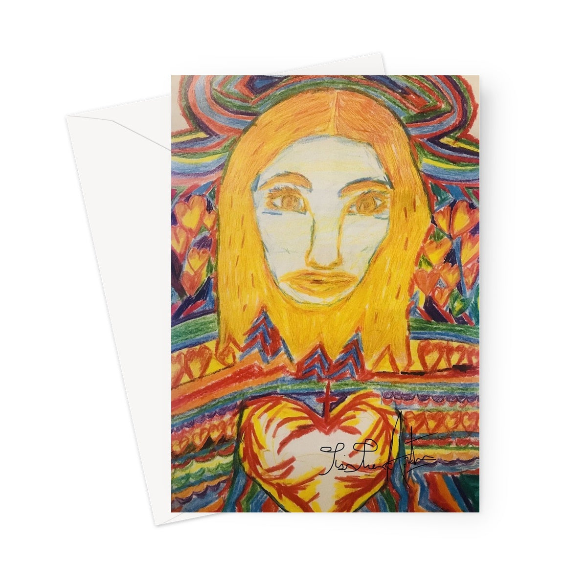 MICHAEL ARCH ANGEL GREETING CARD