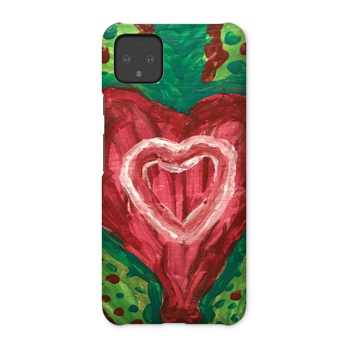 SACRED HEART OF THE SEED OF LIFE SNAP PHONE CASE