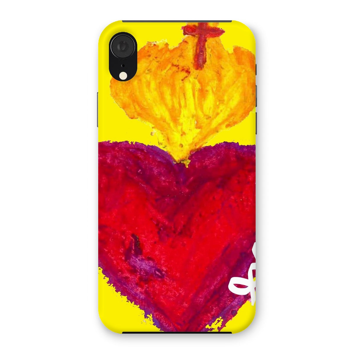 SACRED HEART ETERNAL LOVE SNAP PHONE CASE