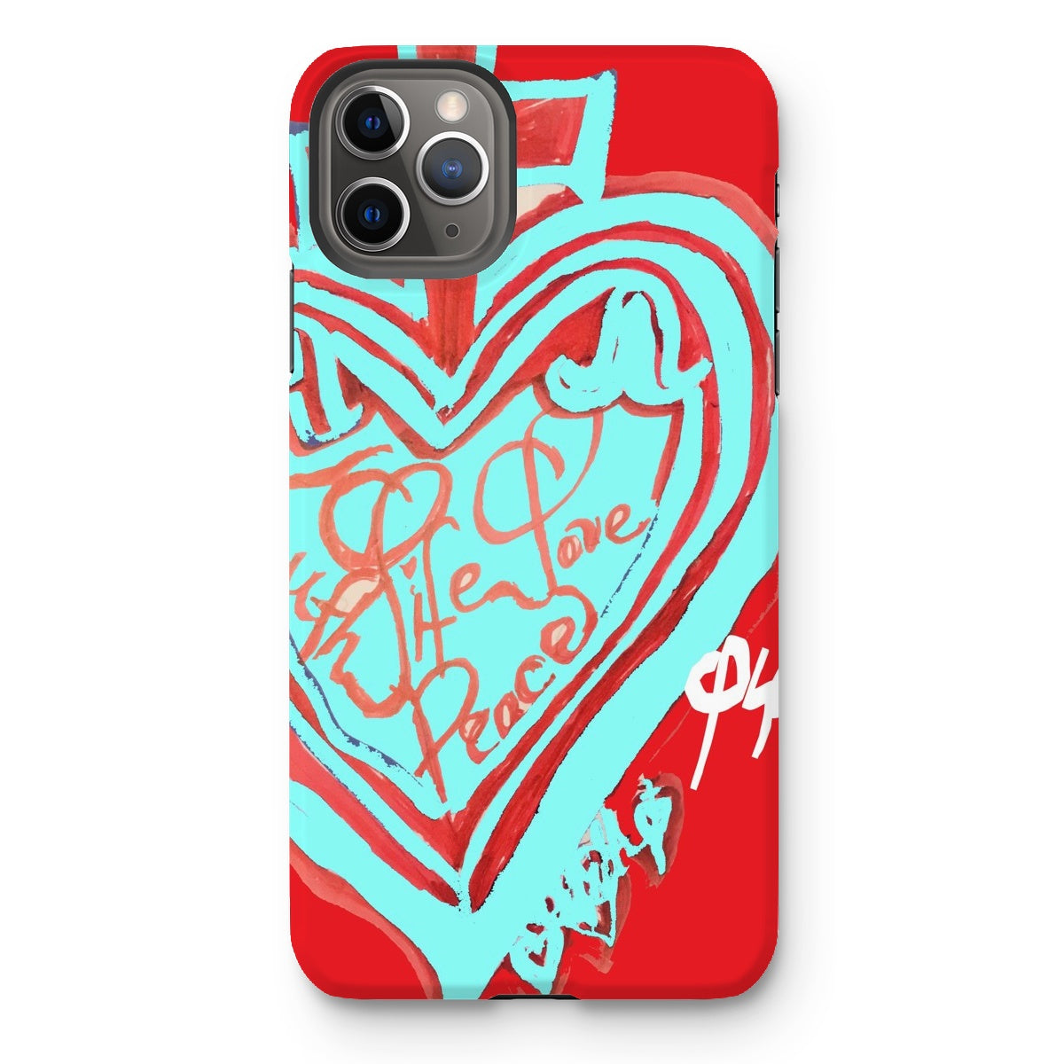 SACRED HEART OF HAPPINESS TOUGH PHONE CASE