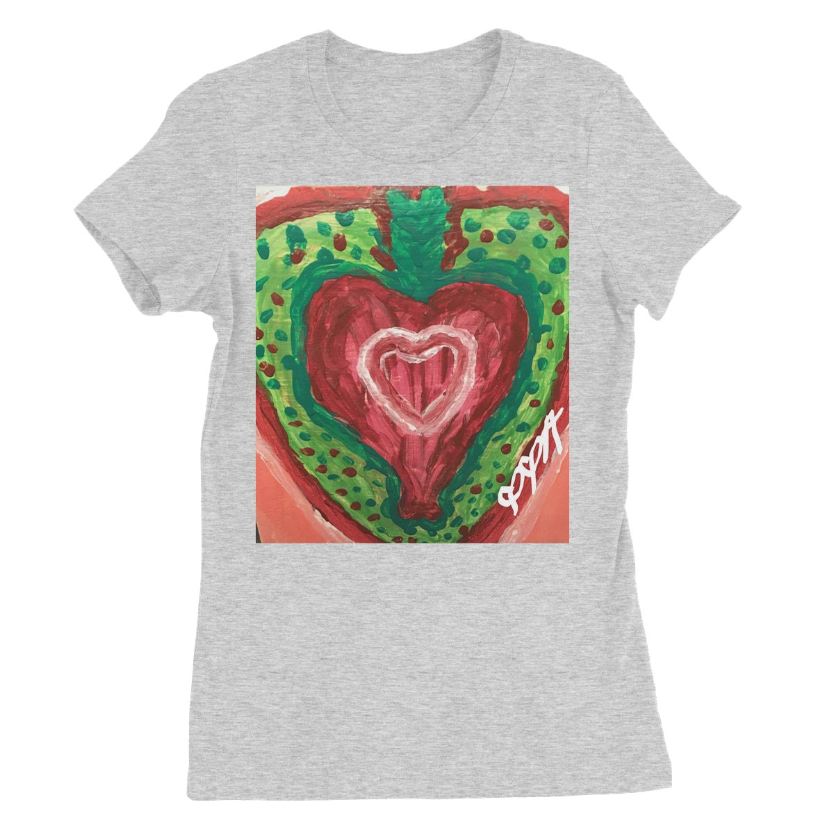 SACRED HEART OF THE SEED OF LIFE WOMEN'S FAVORITE T-SHIRT