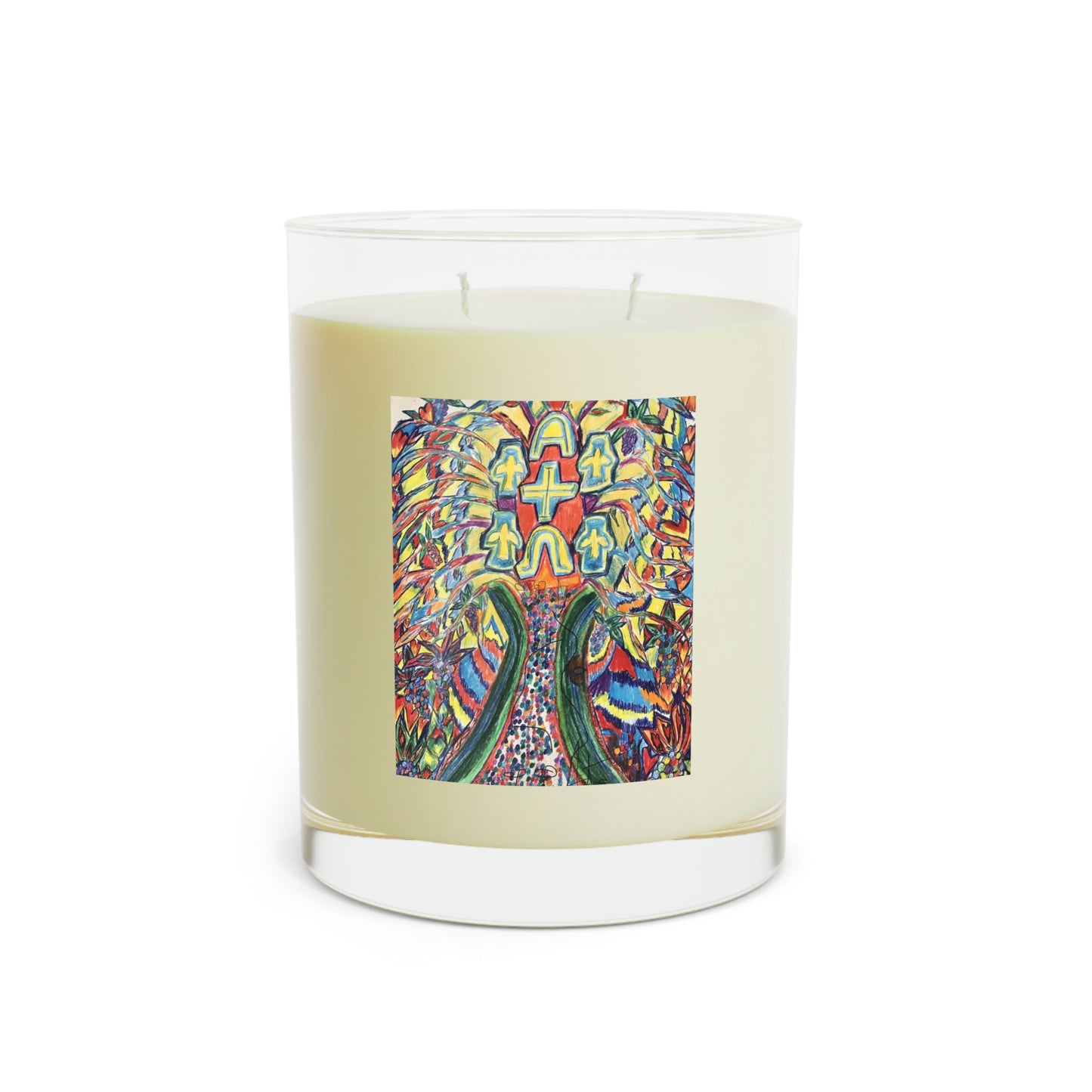 PRAYER MIRACLE ETERNAL LIFE TREE OF LIFE (Scented Candle - Full Glass, 11oz)