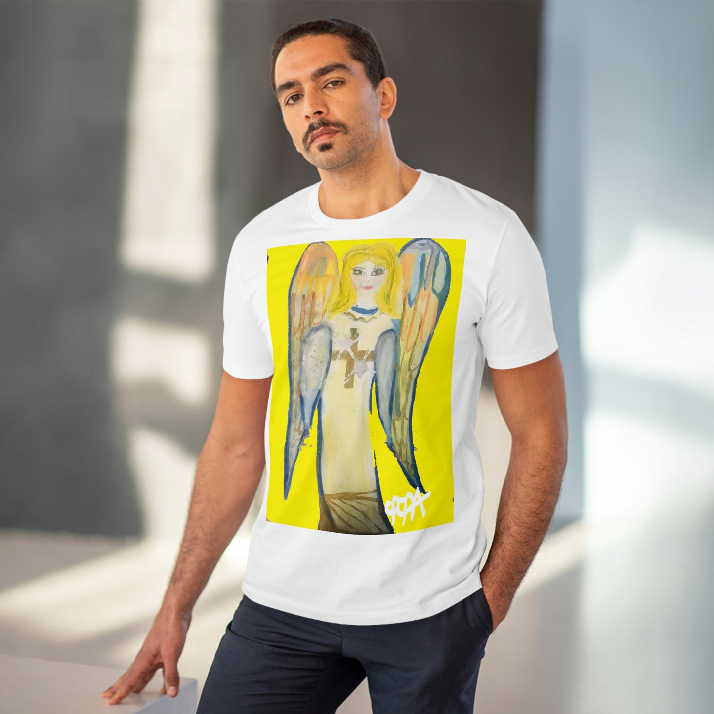 ANGEL OF LIGHT UNISEX ORGANIC CREATOR T-SHIRT