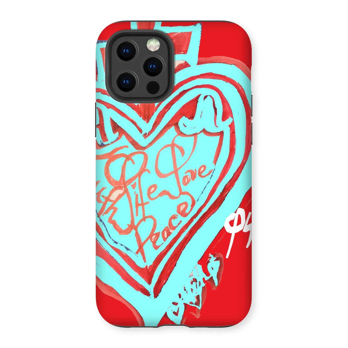 SACRED HEART OF HAPPINESS TOUGH PHONE CASE