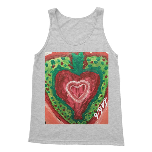 SACRED HEART OF THE SEED OF LIFE SOFTSTYLE TANK TOP