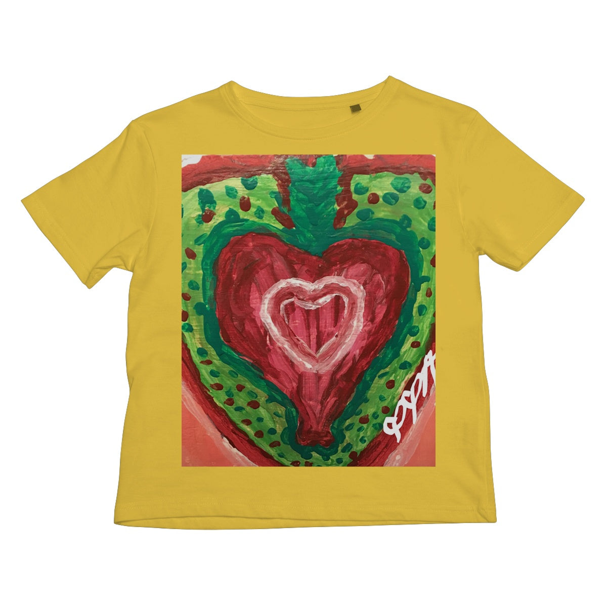 SACRED HEART OF THE SEED OF LIFE KIDS T-SHIRT