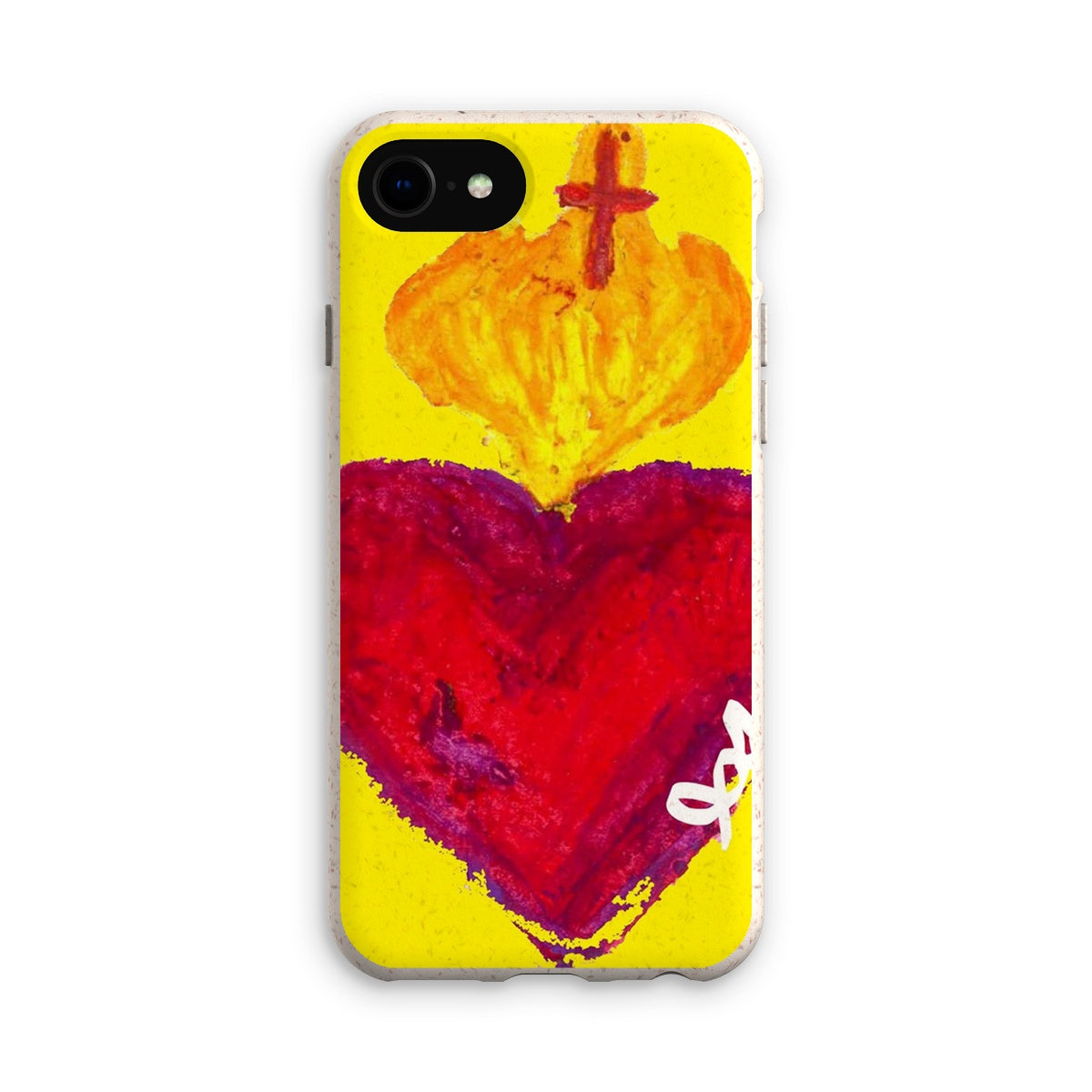 SACRED HEART ETERNAL LOVE ECO PHONE CASE