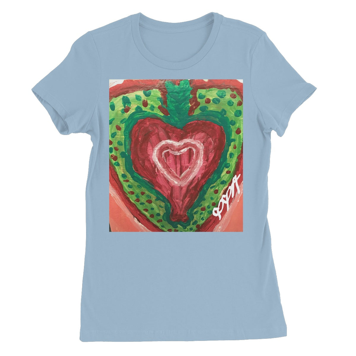 SACRED HEART OF THE SEED OF LIFE WOMEN'S FAVORITE T-SHIRT