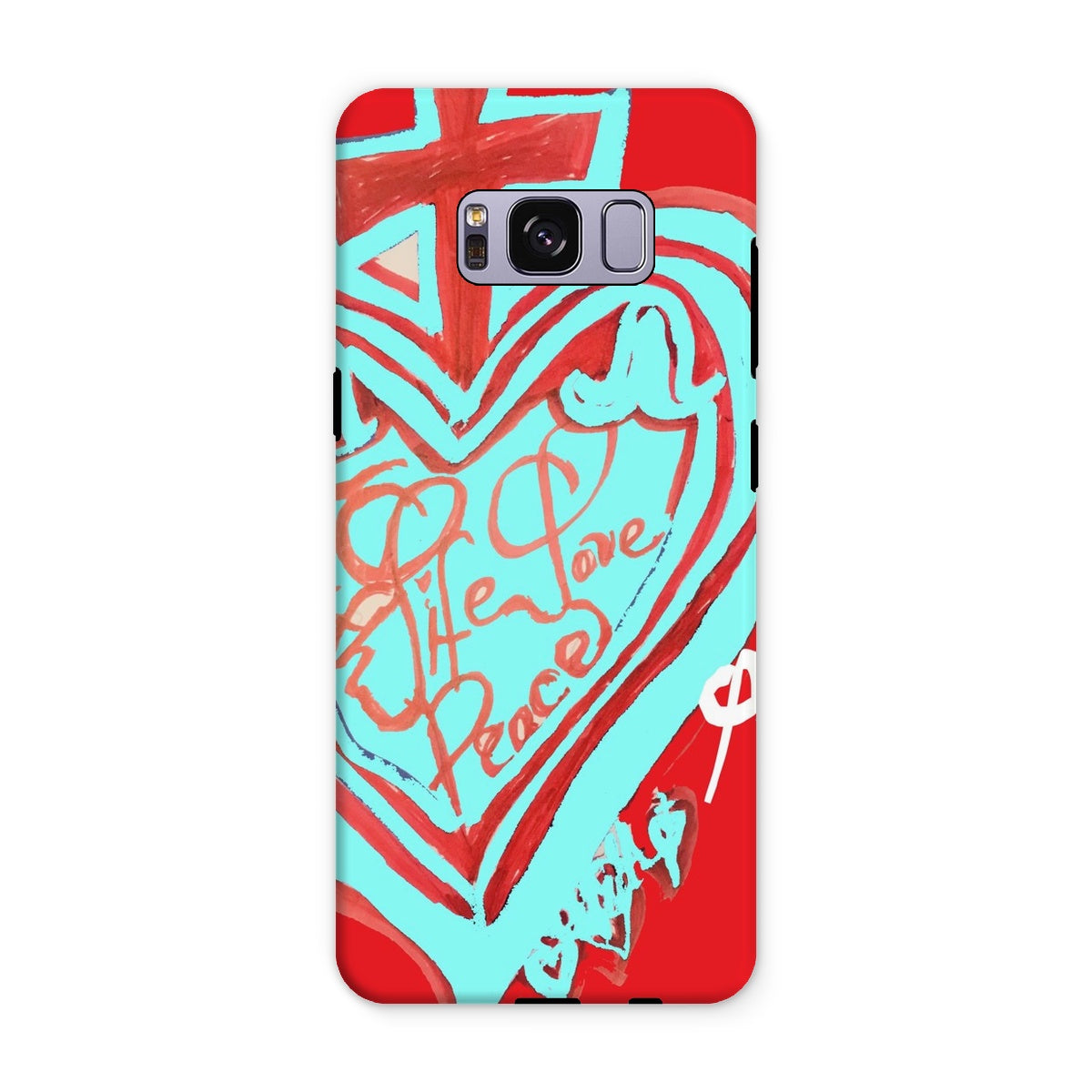 SACRED HEART OF HAPPINESS TOUGH PHONE CASE