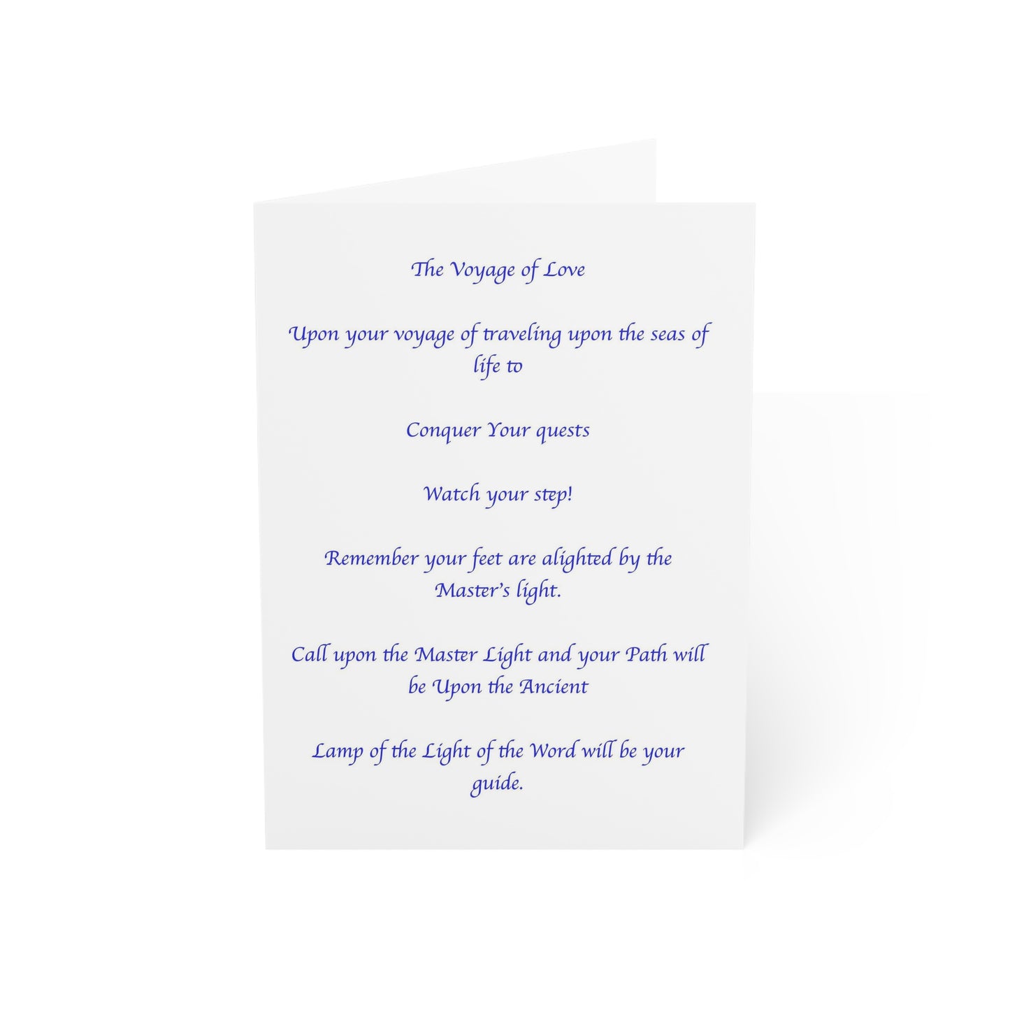 THE VOYAGE OF LOVE CARDS (Greeting Cards (1, 10, 30, and 50pcs))